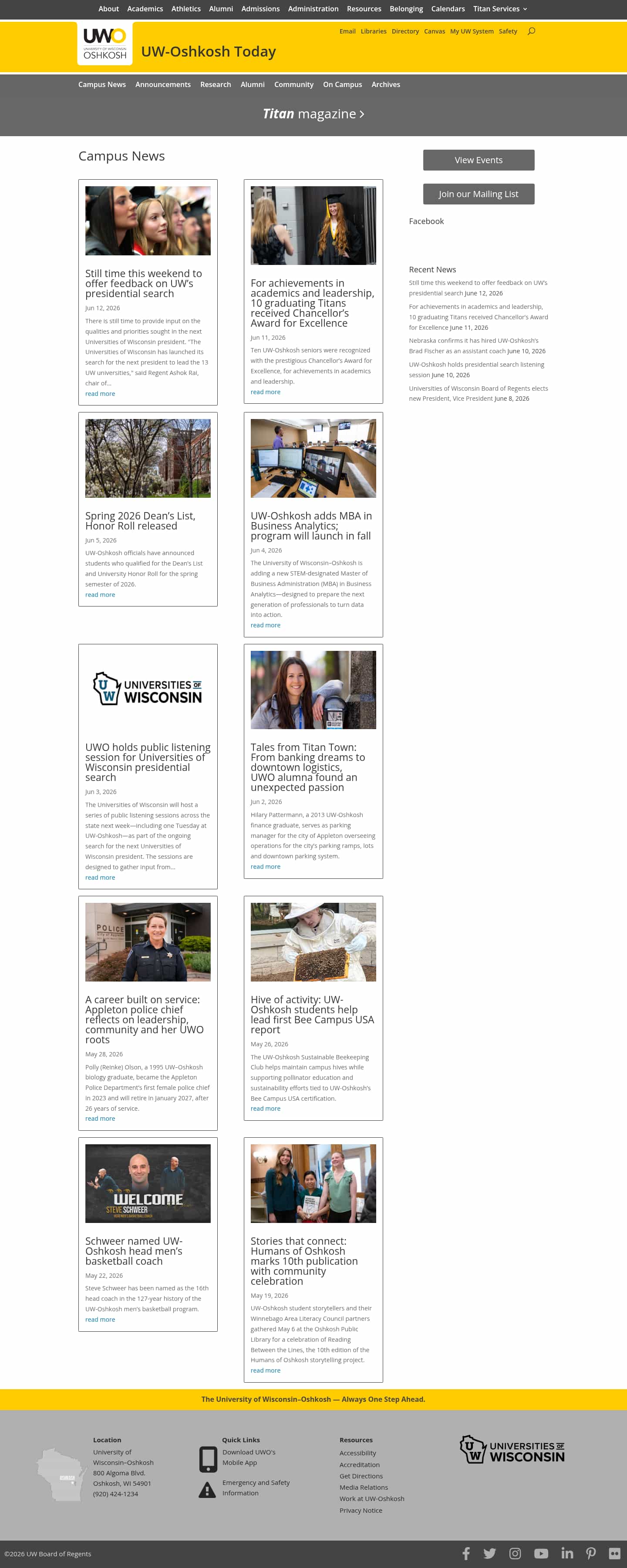 Latest website image capture