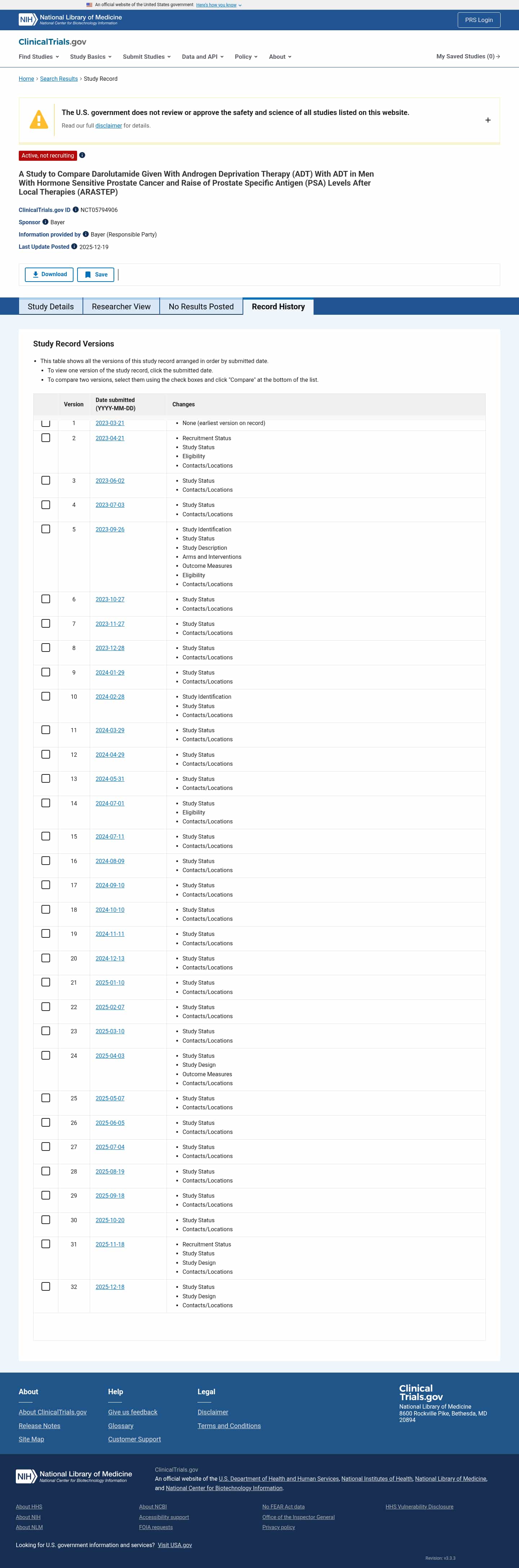 Latest website image capture