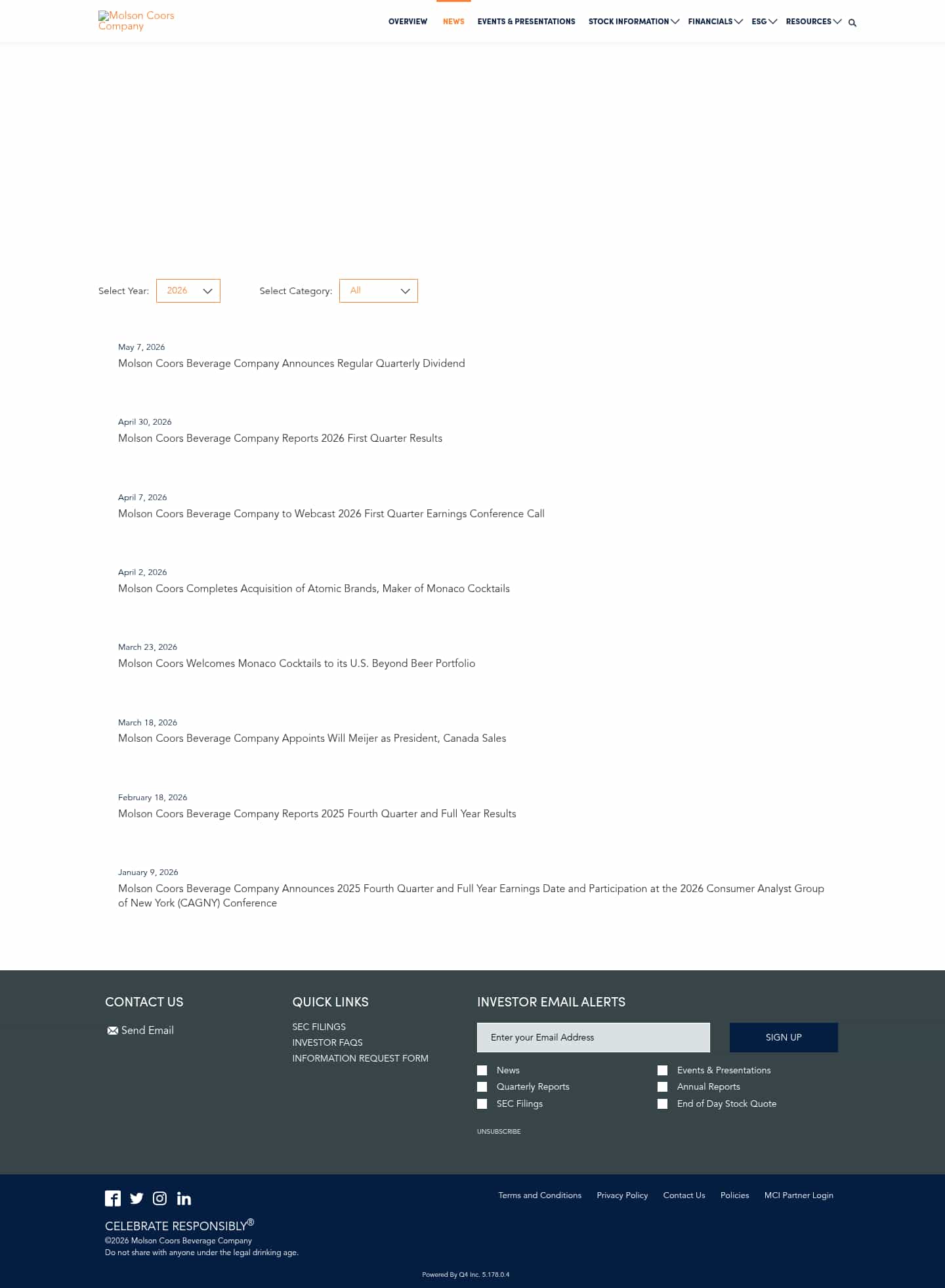 Latest website image capture