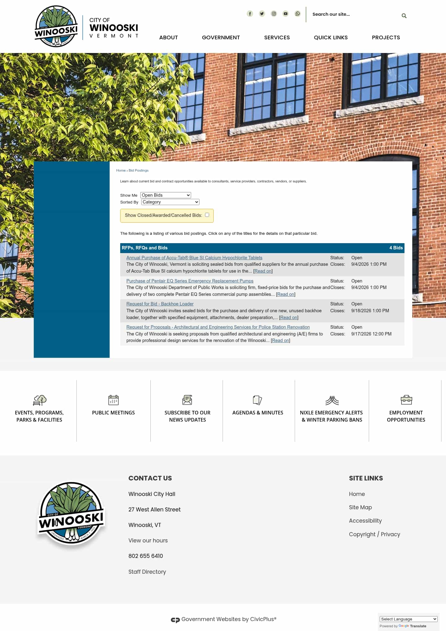 Latest website image capture
