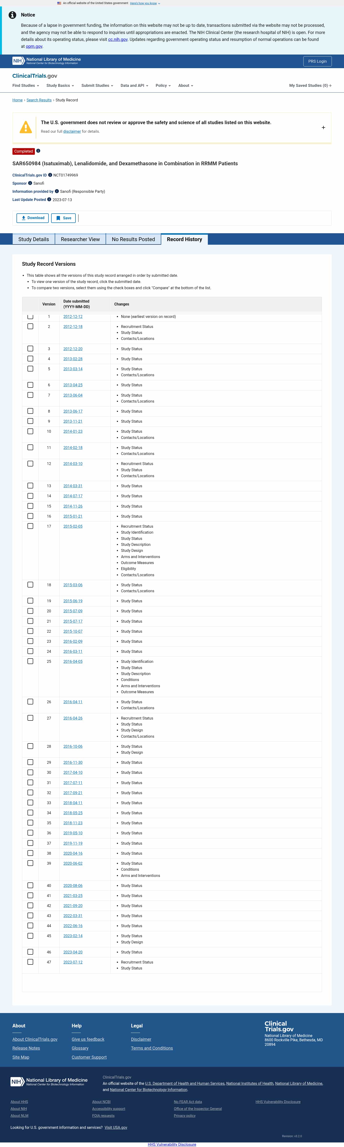 Latest website image capture