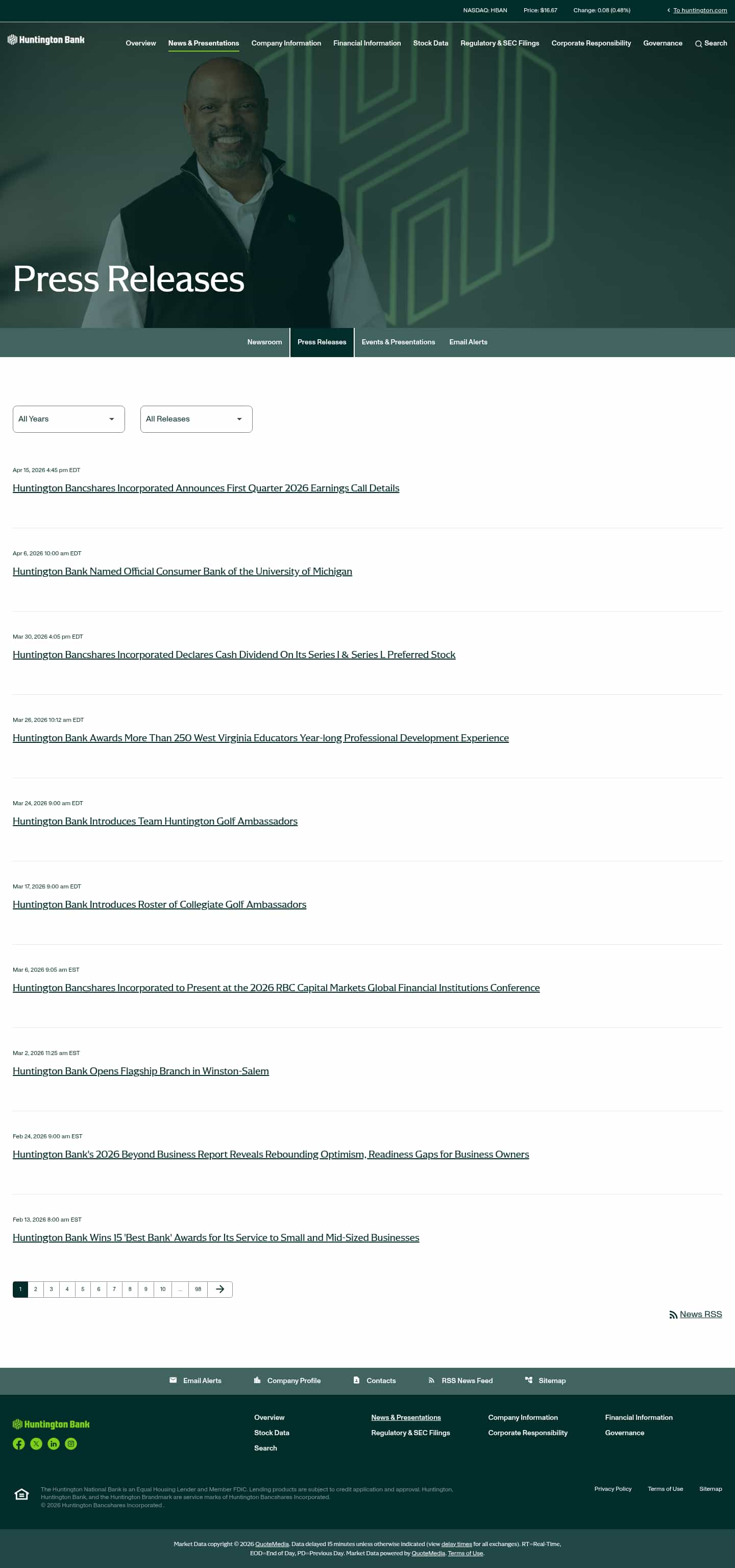 Latest website image capture