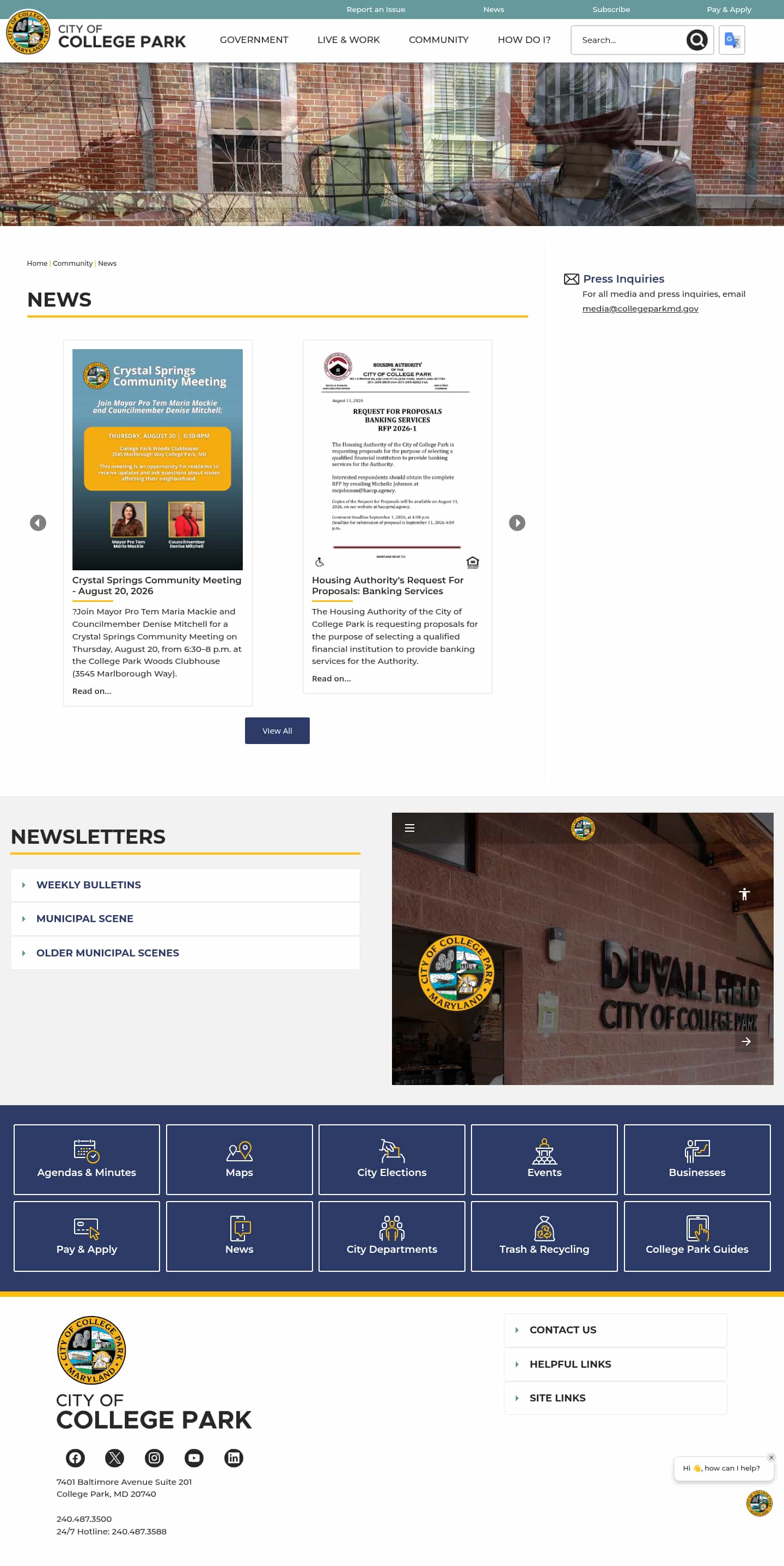 Latest website image capture