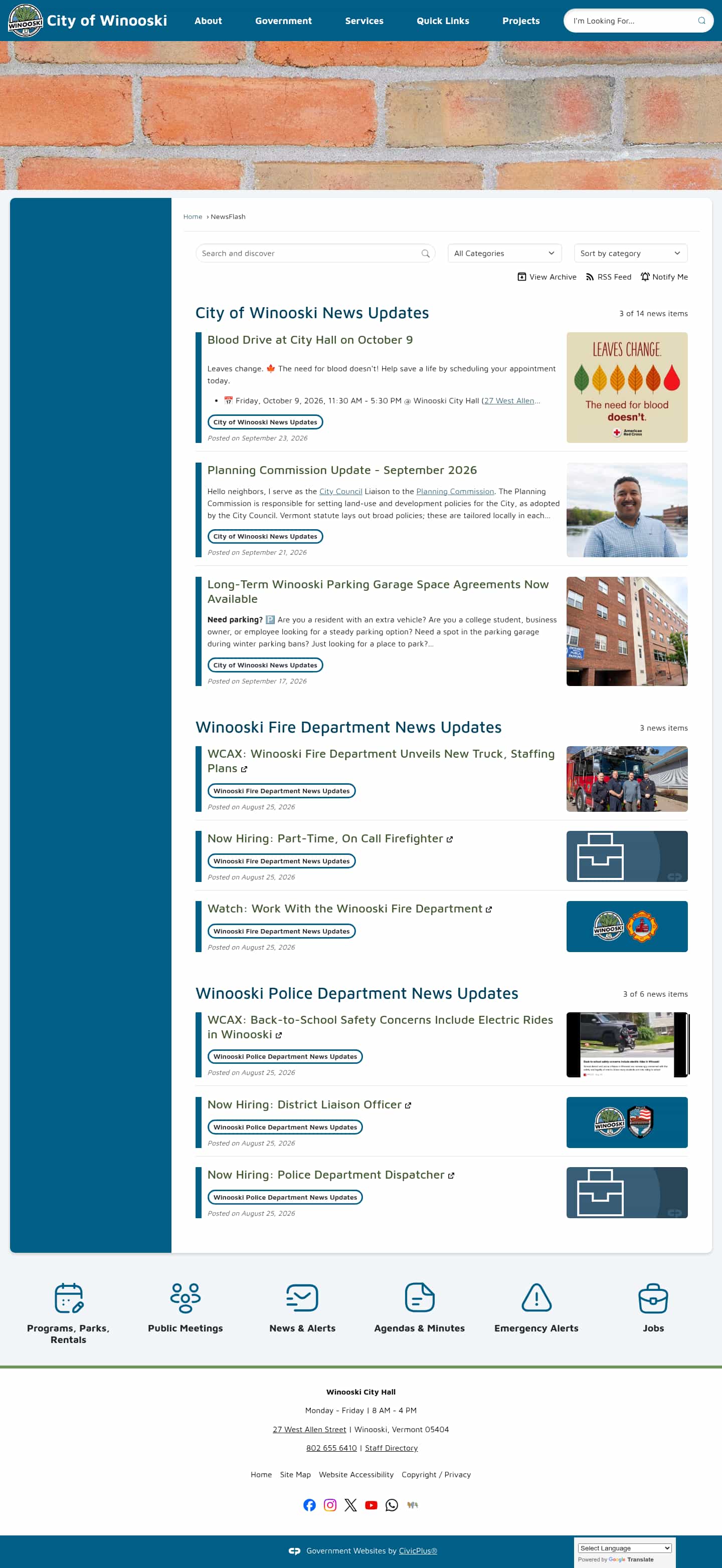 Latest website image capture