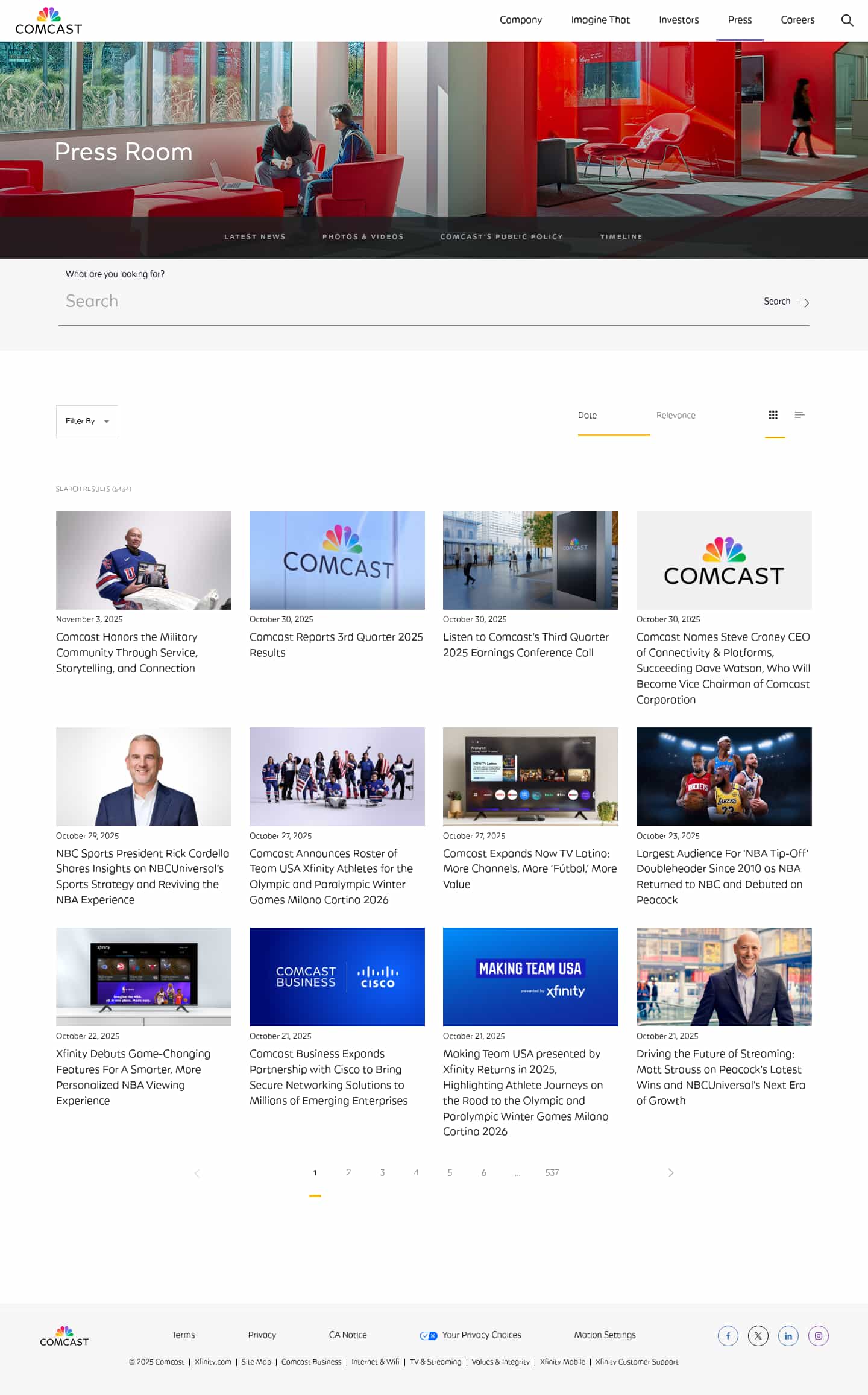 Latest website image capture