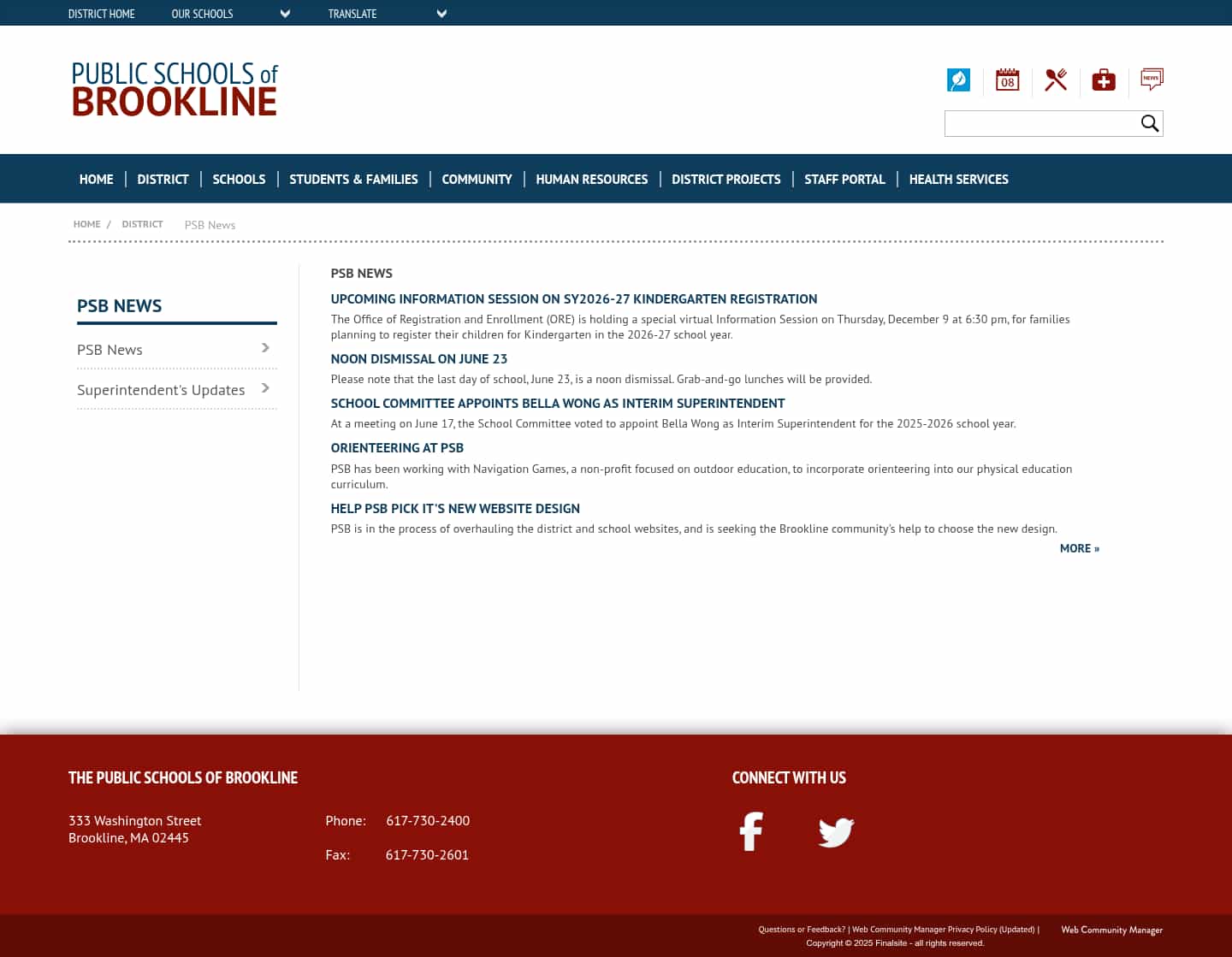 Latest website image capture