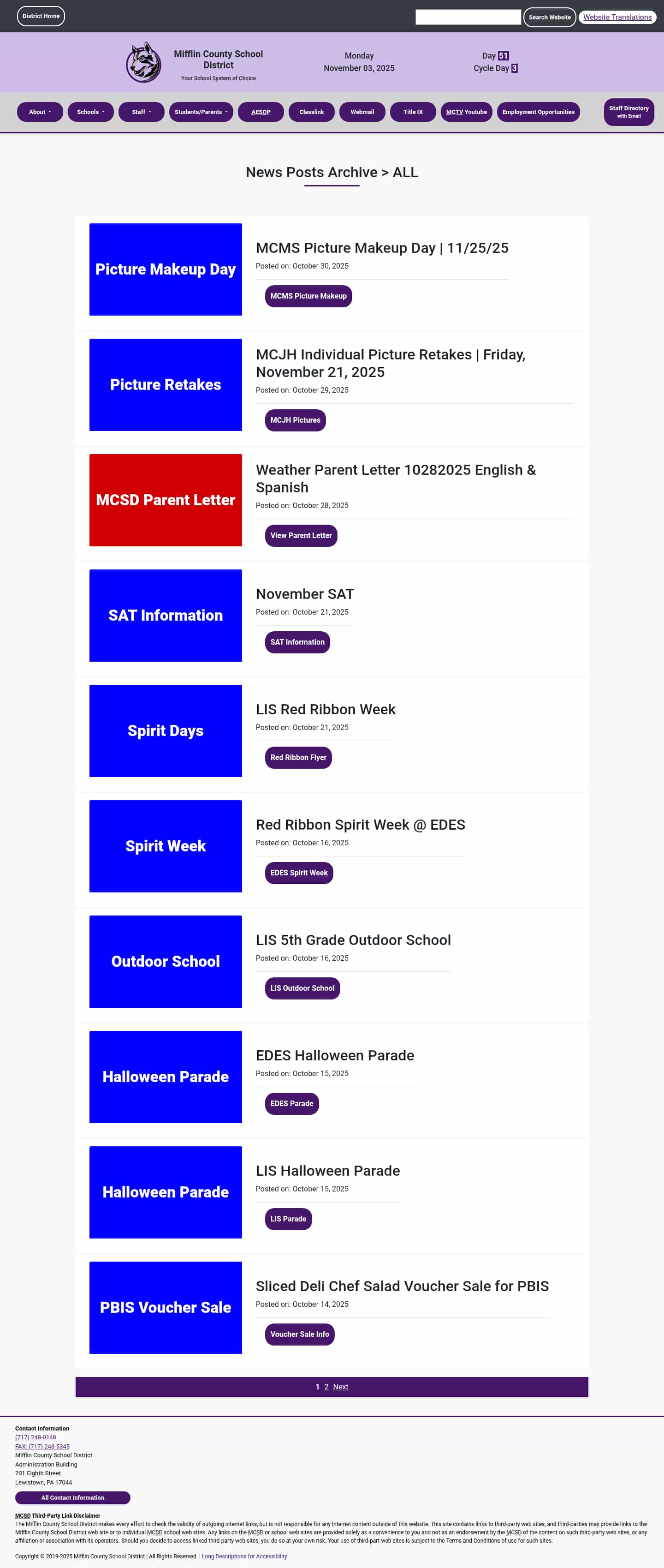 Latest website image capture