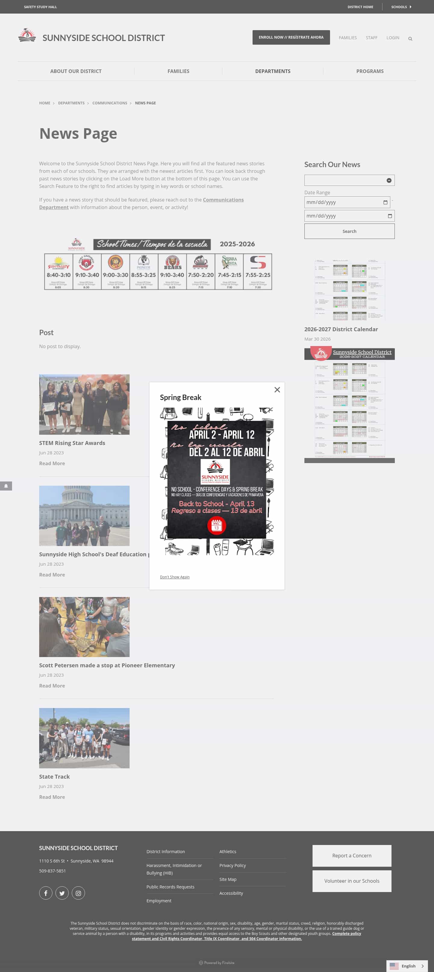 Latest website image capture