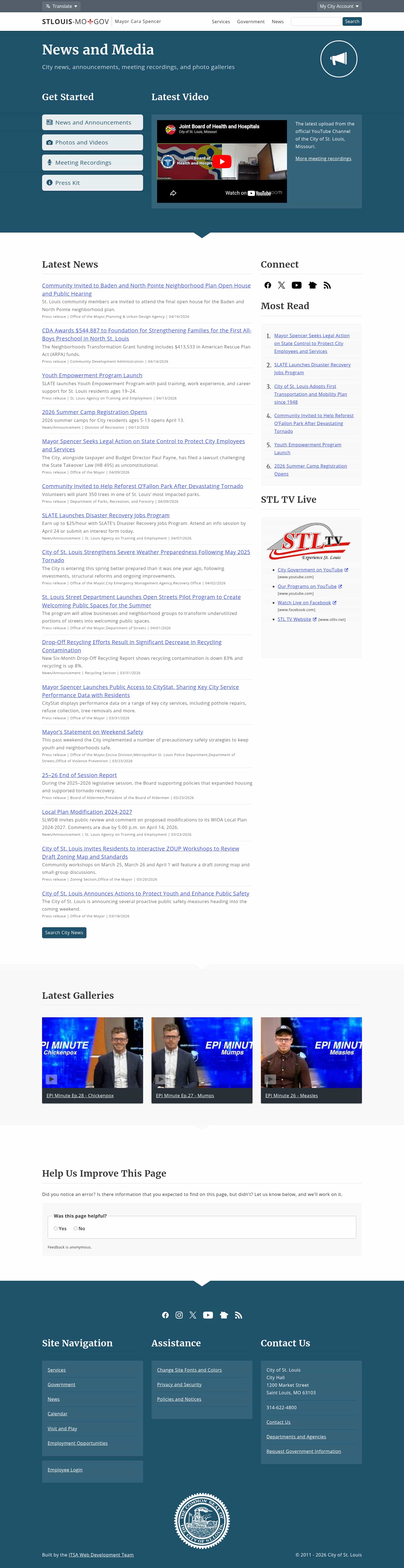 Latest website image capture