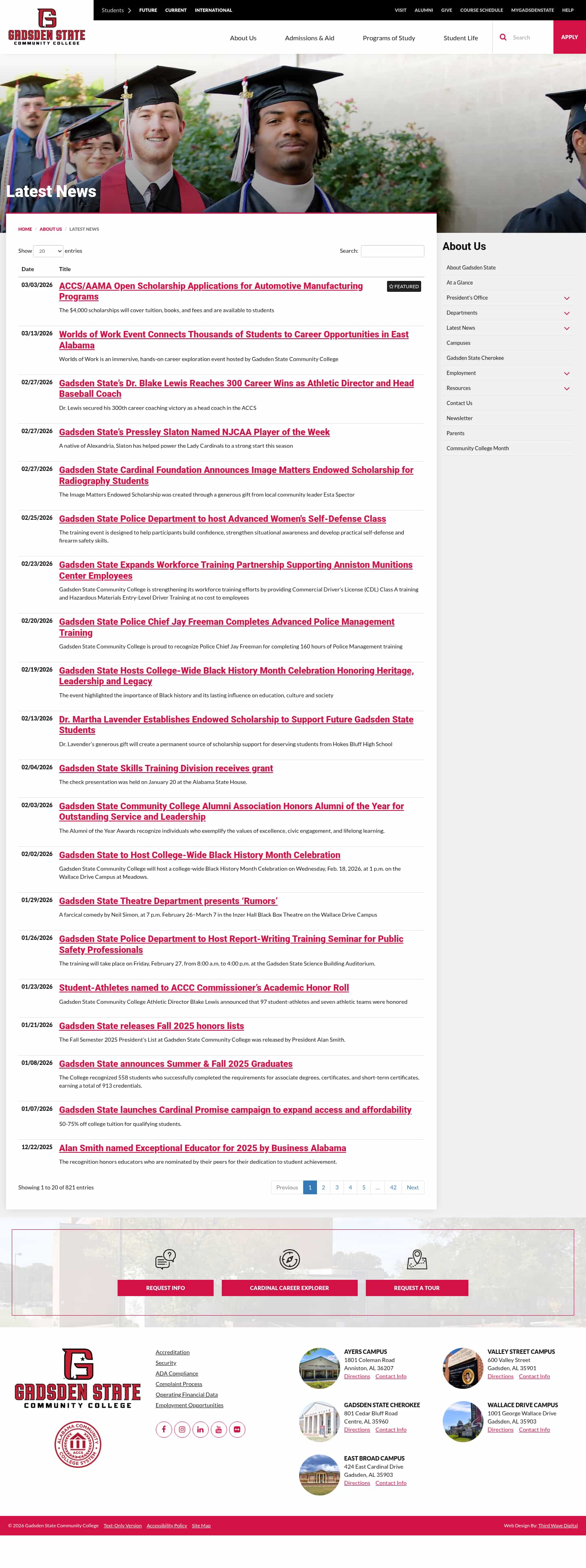 Latest website image capture