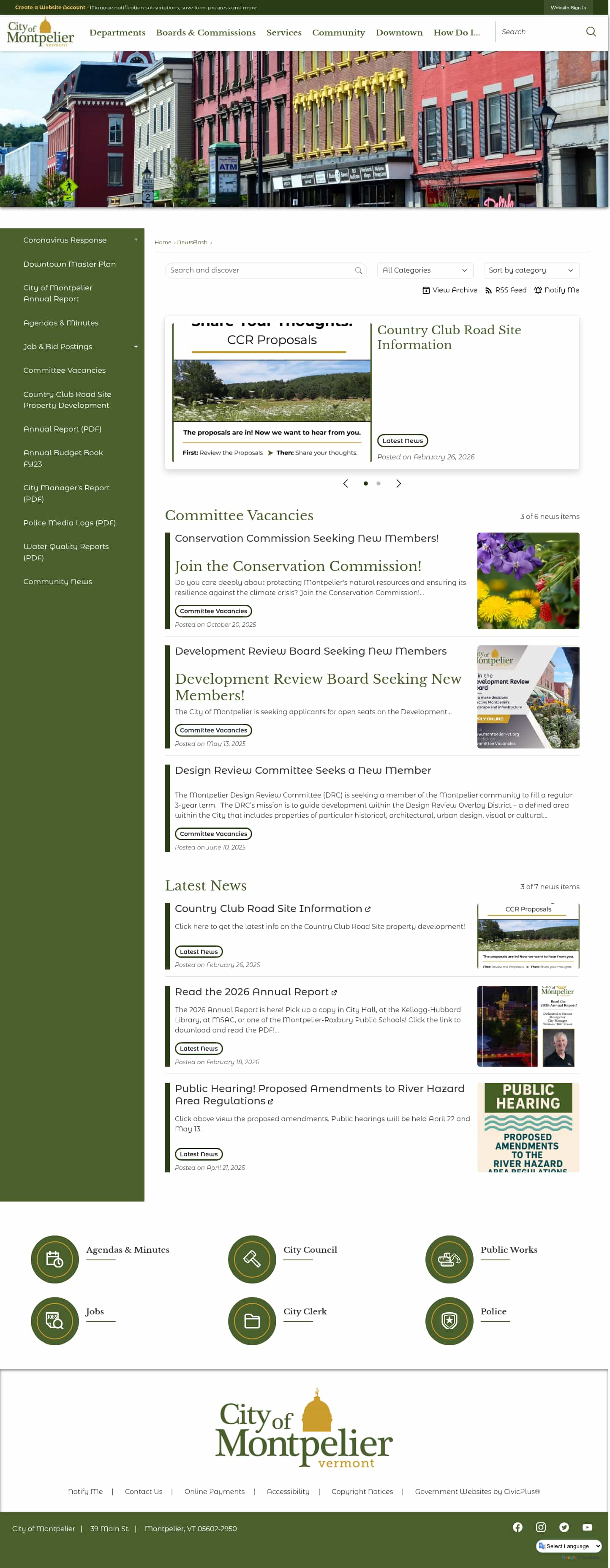 Latest website image capture