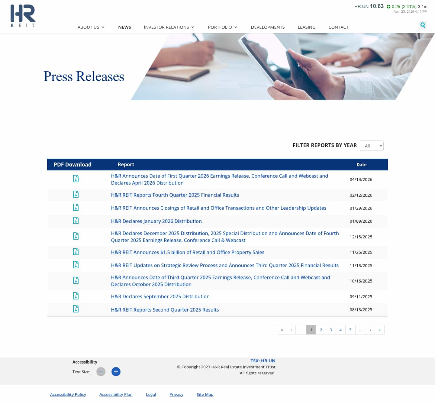 Latest website image capture