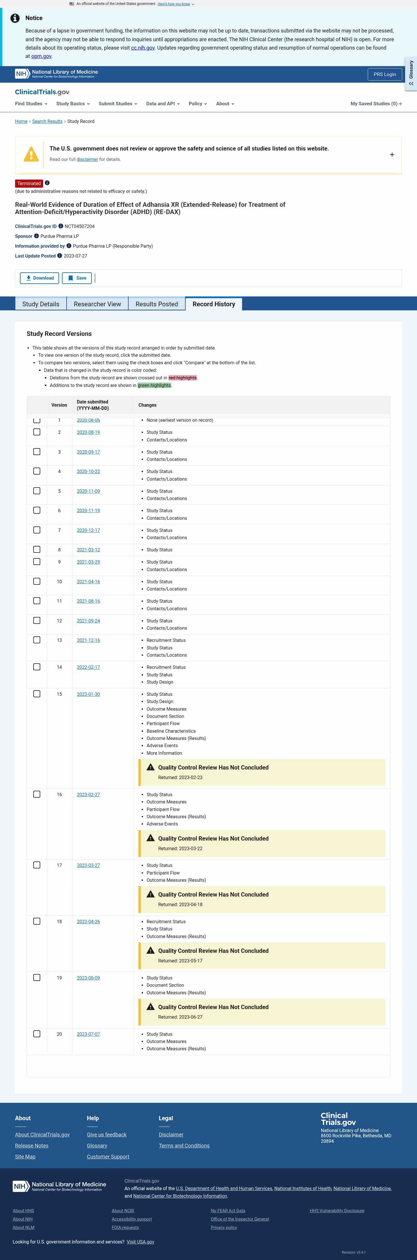Latest website image capture