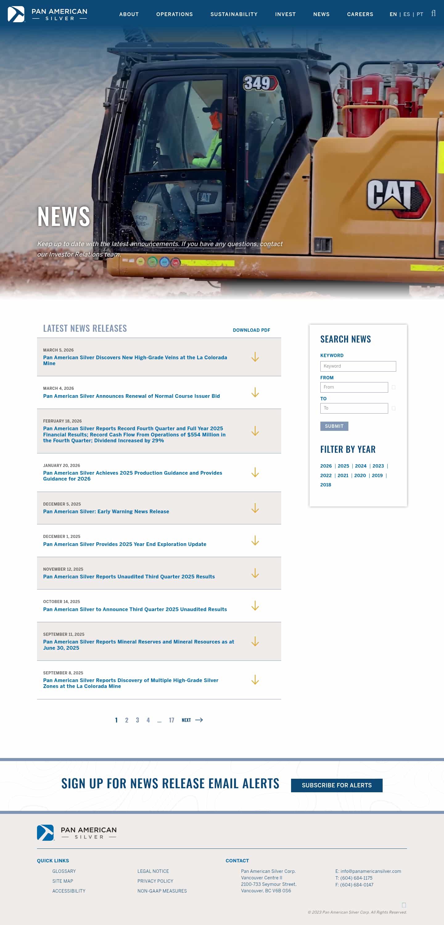 Latest website image capture