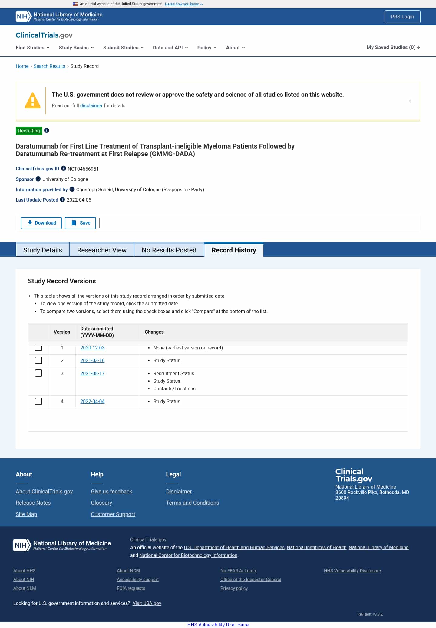 Latest website image capture