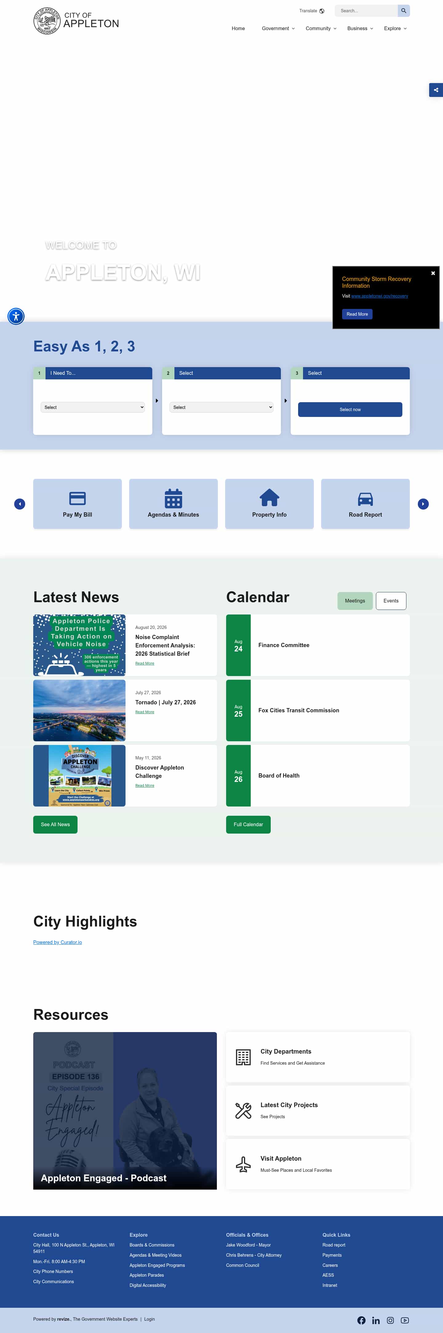 Latest website image capture