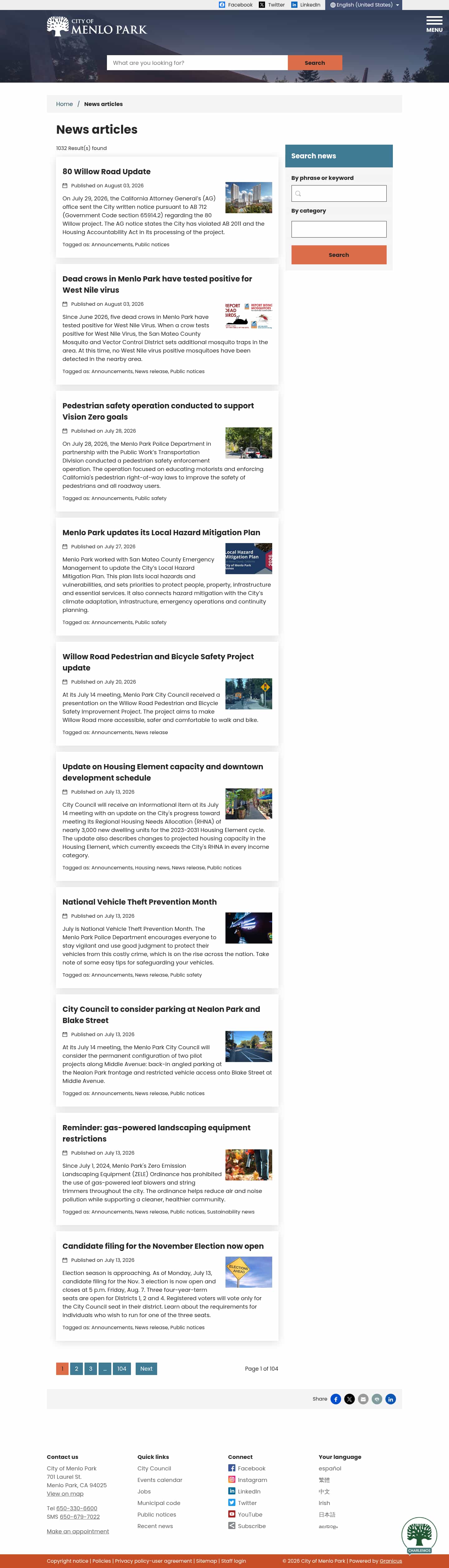 Latest website image capture