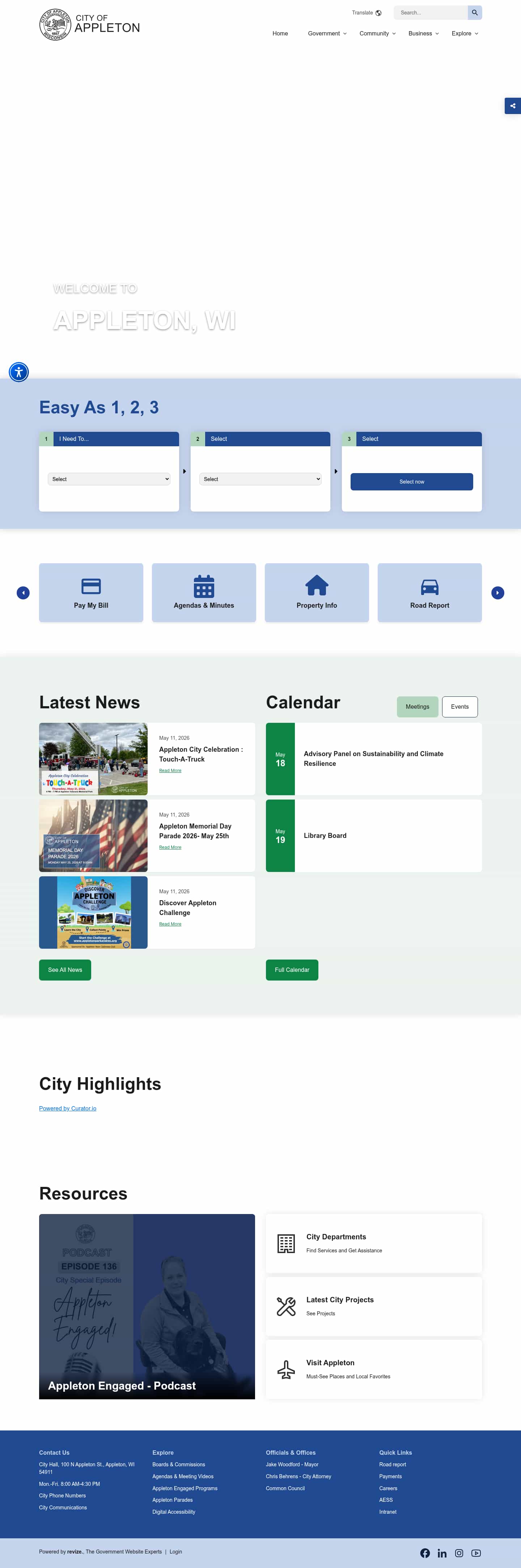 Latest website image capture