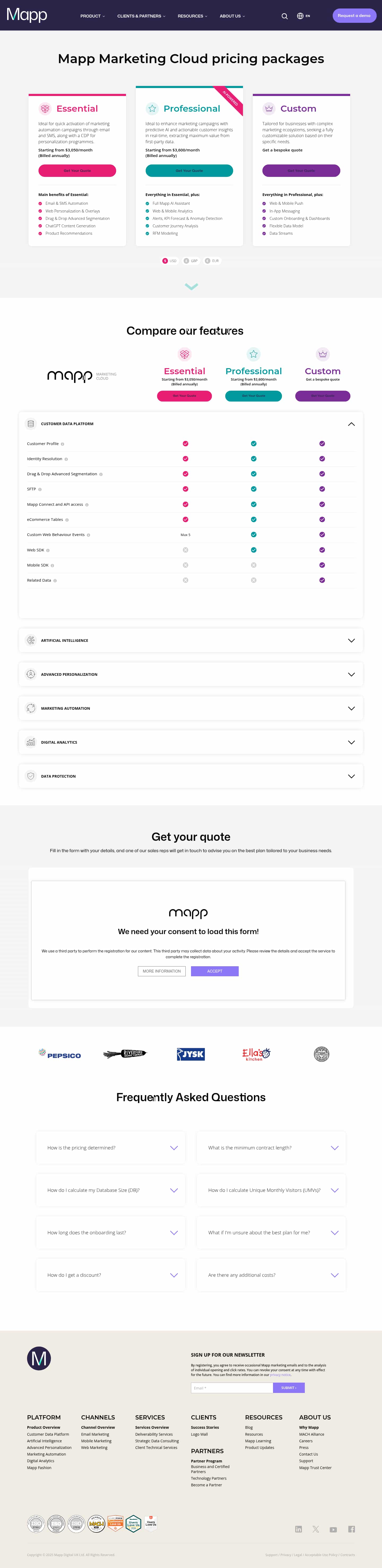 Latest website image capture