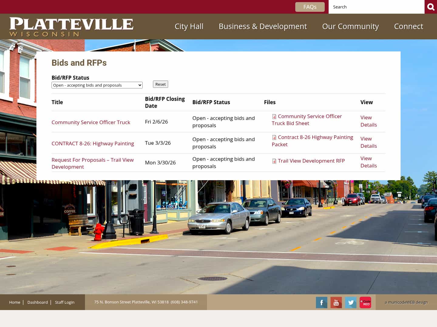 Latest website image capture