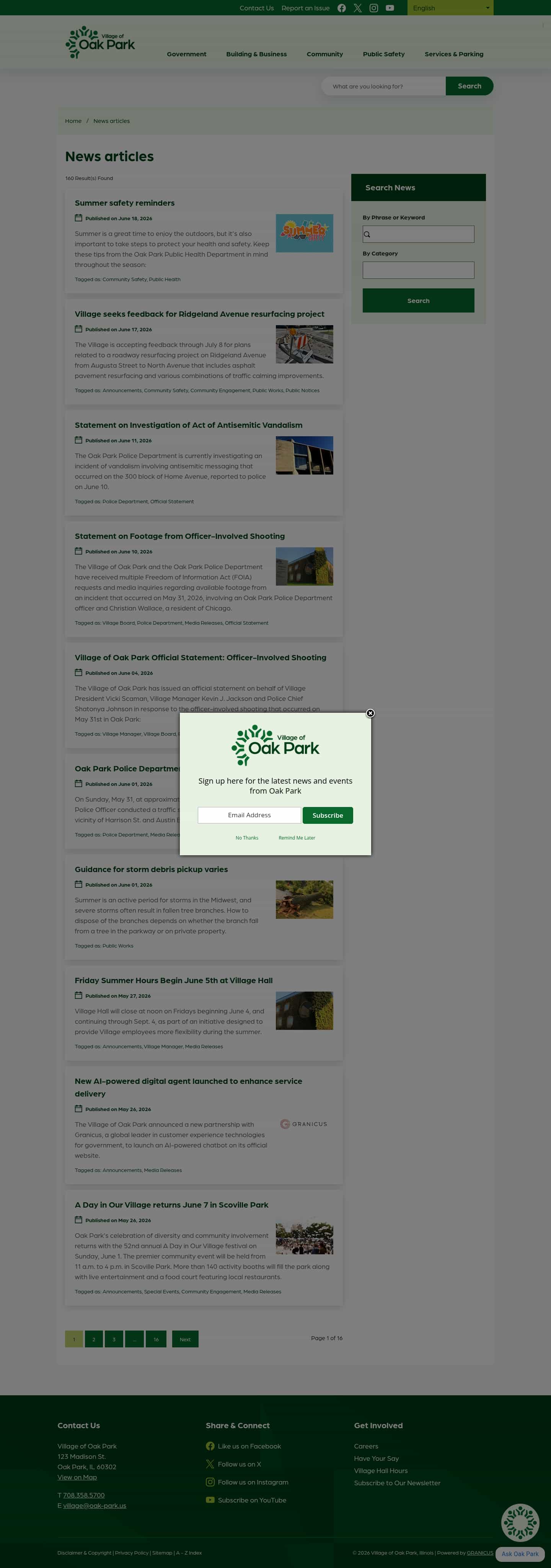Latest website image capture