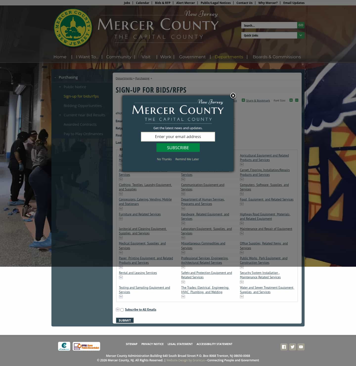 Latest website image capture