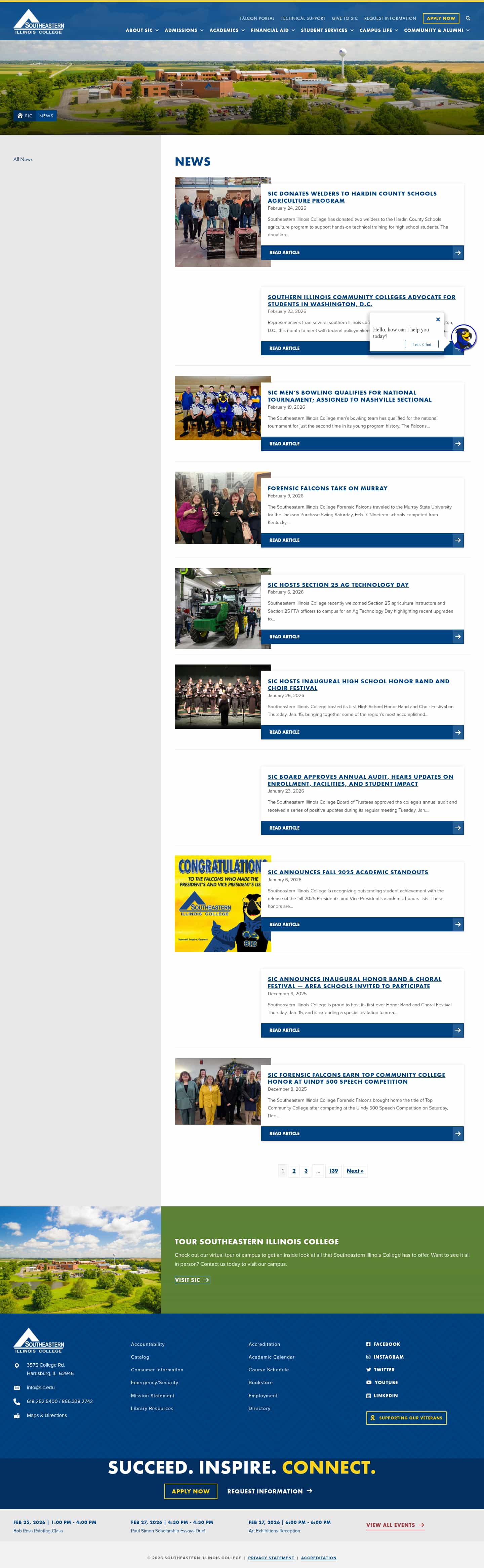 Latest website image capture