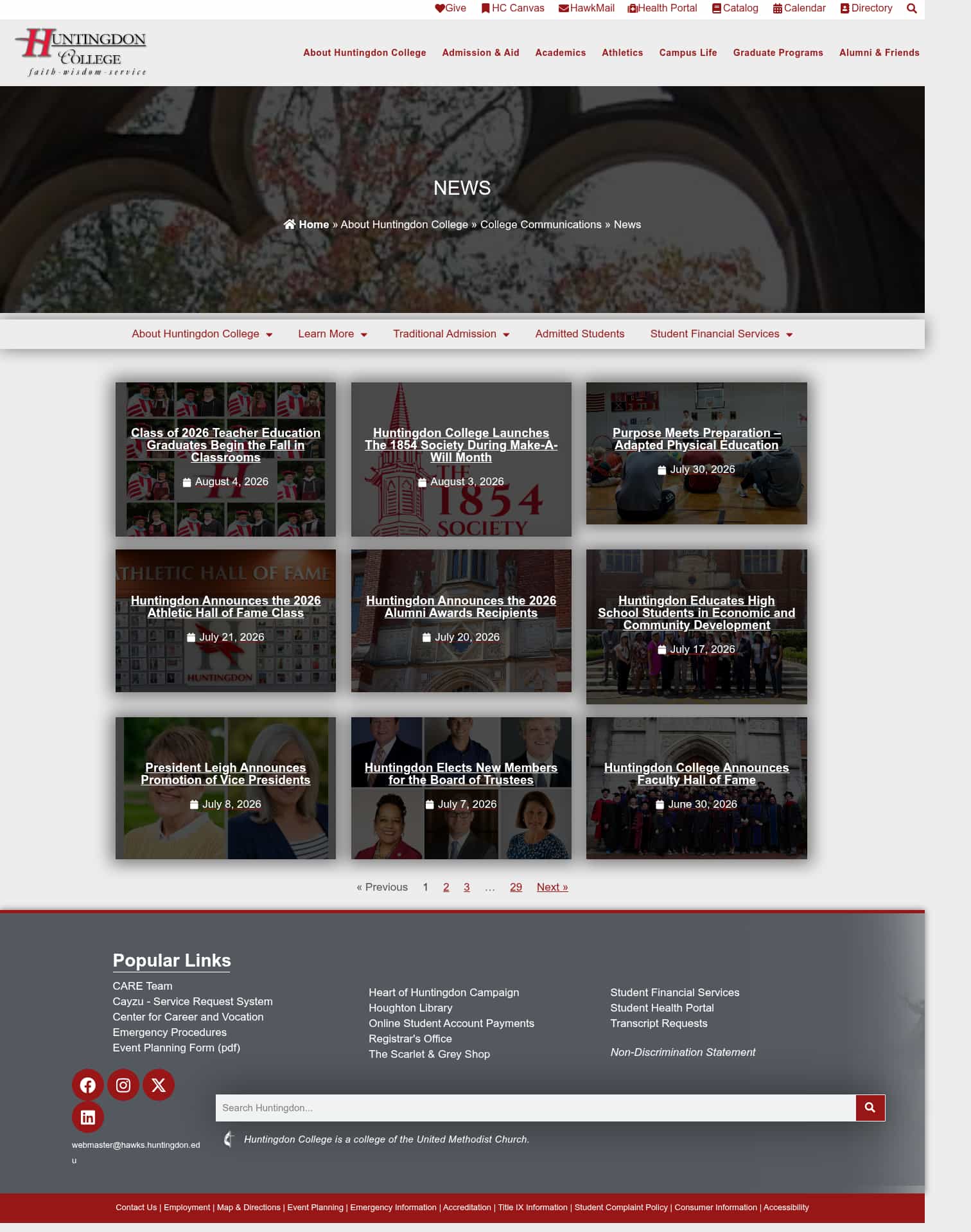 Latest website image capture