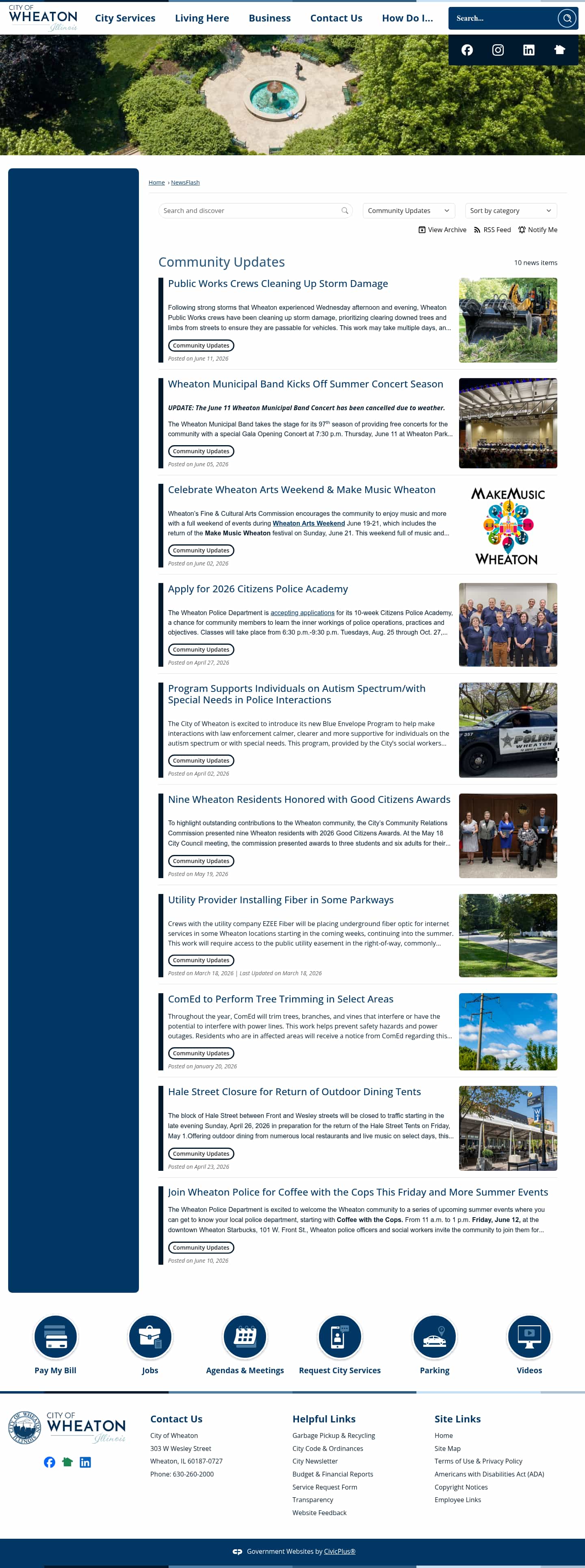 Latest website image capture