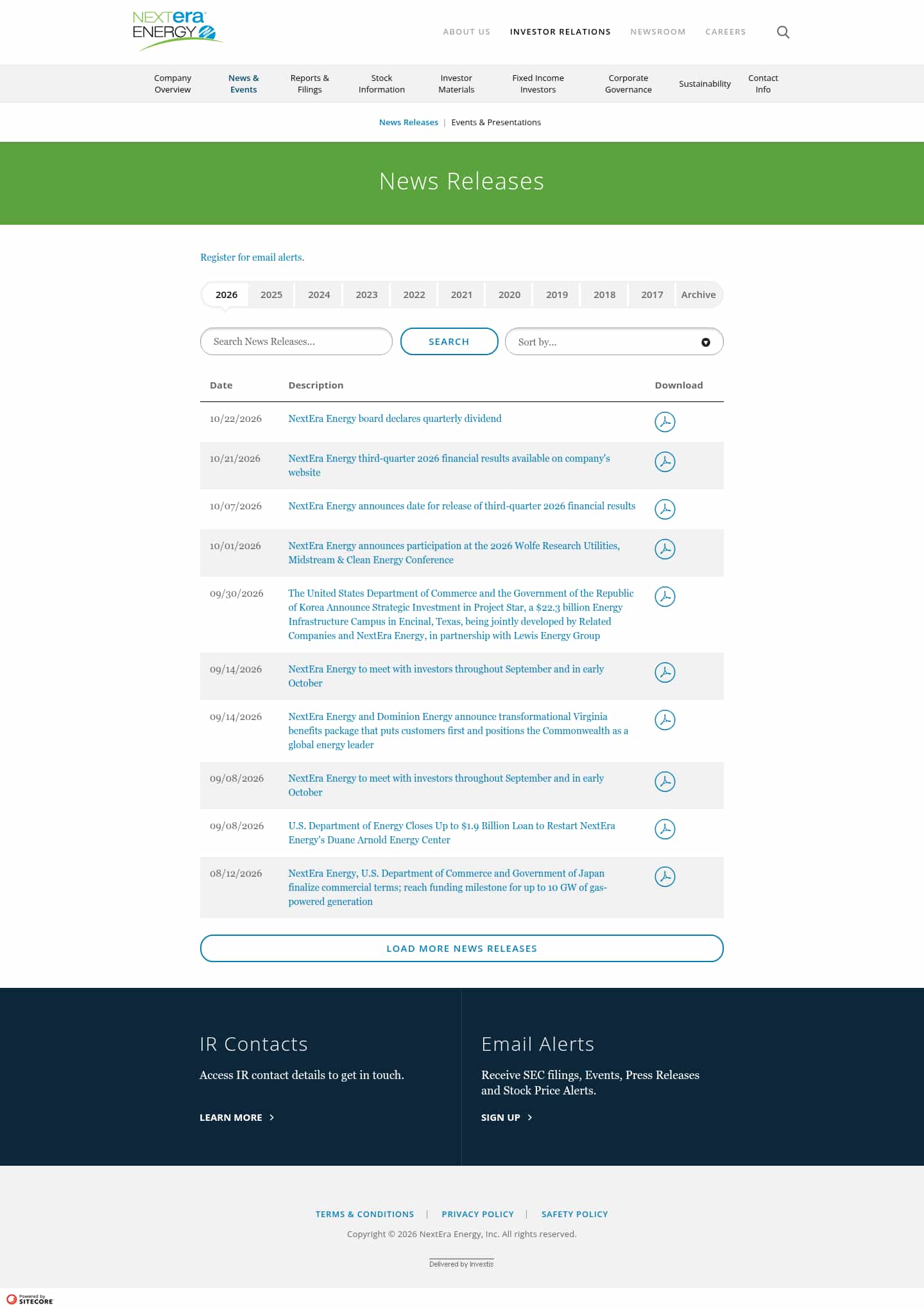 Latest website image capture