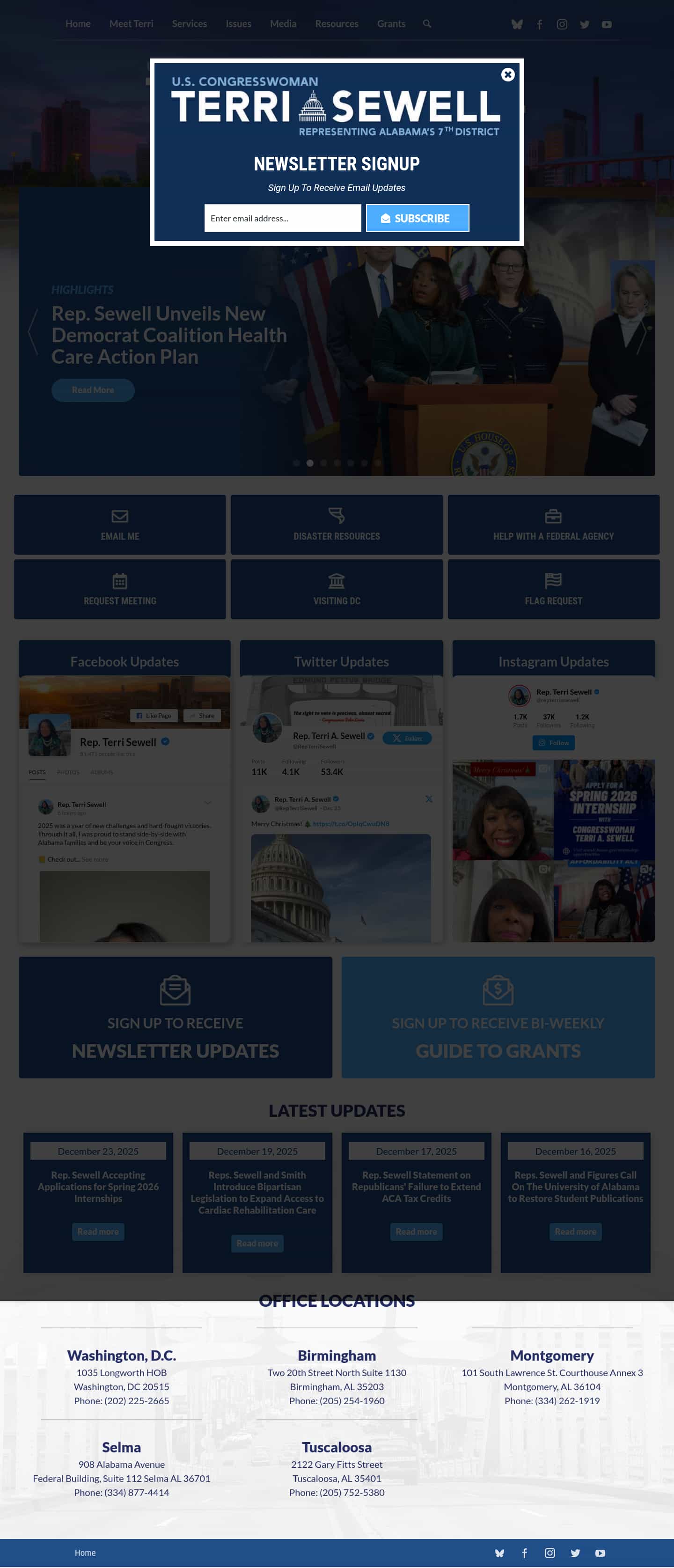 Latest website image capture