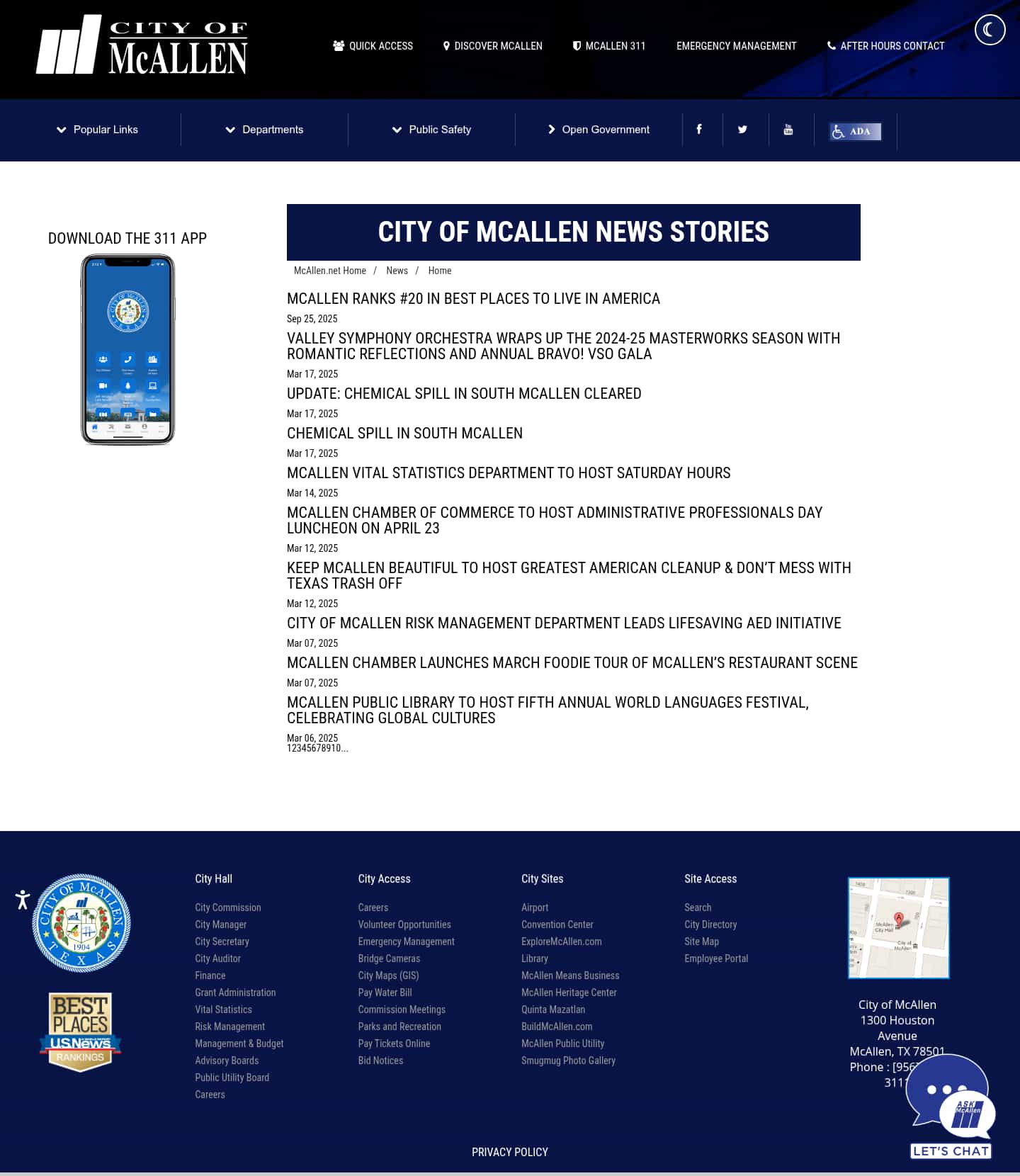 Latest website image capture