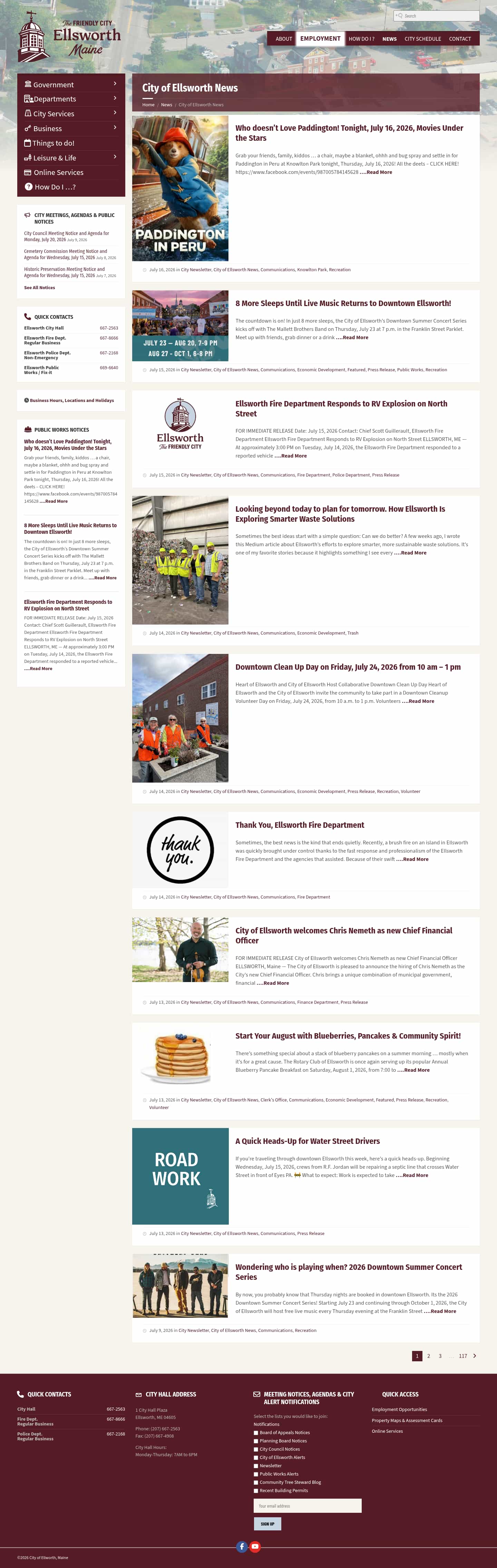 Latest website image capture
