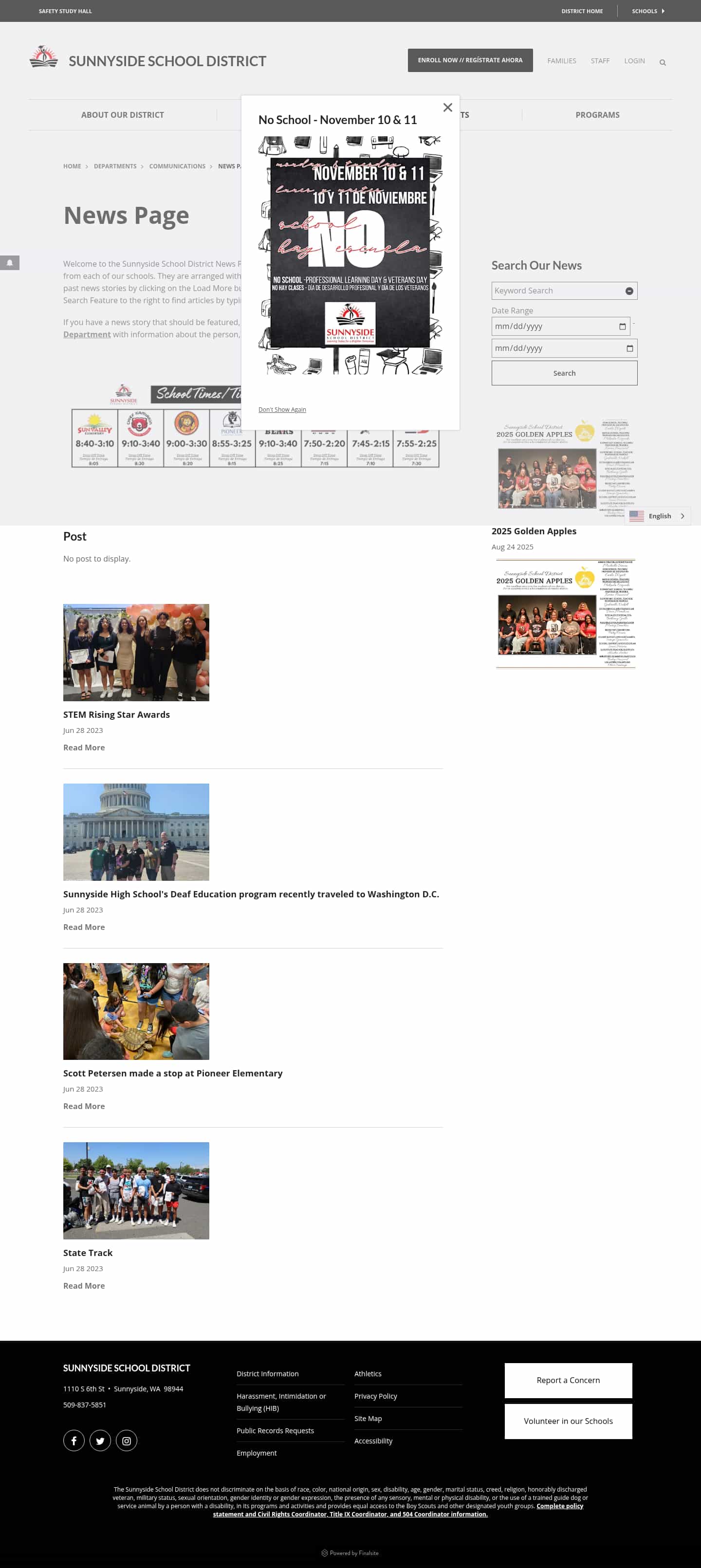 Latest website image capture