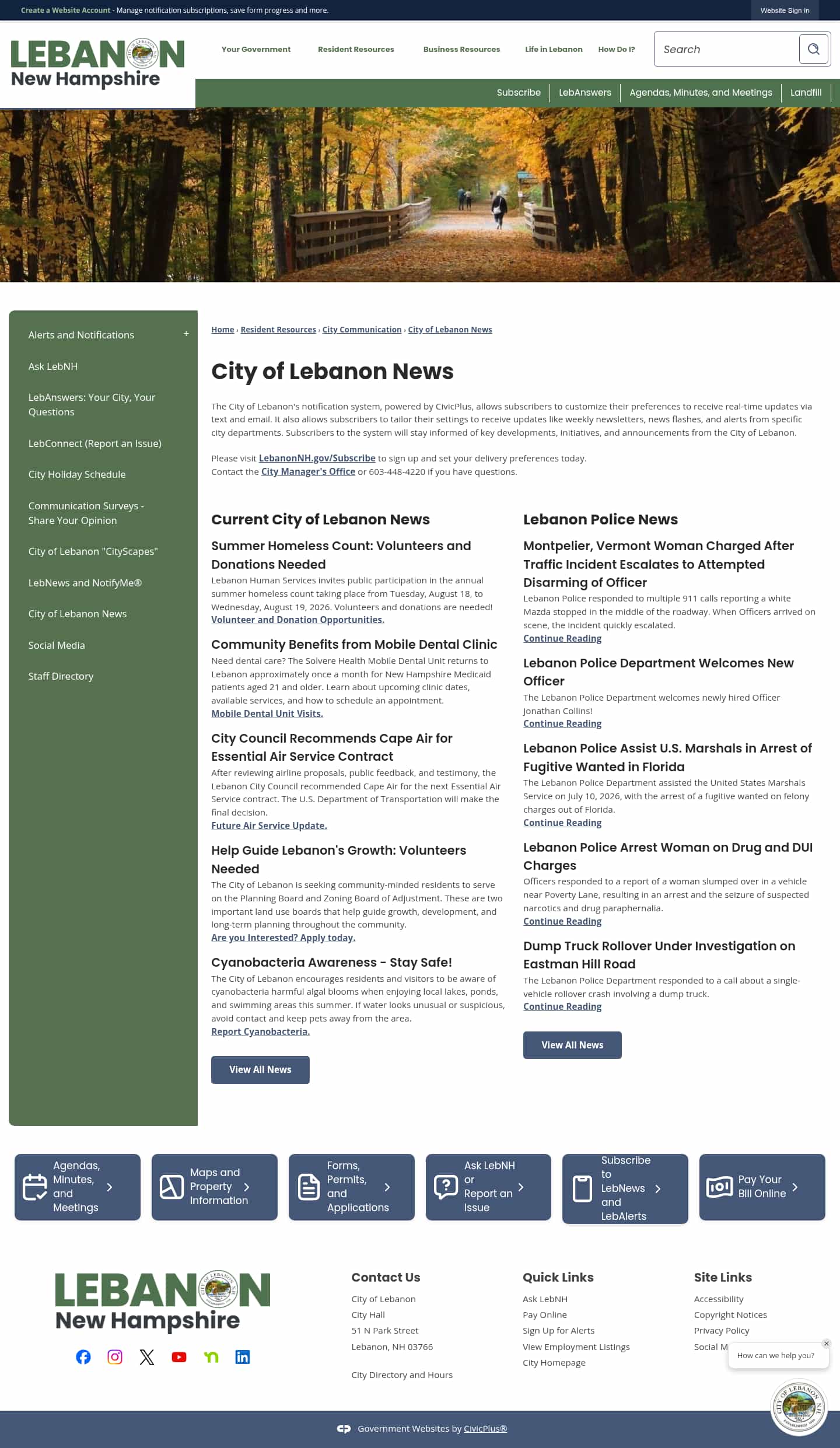 Latest website image capture