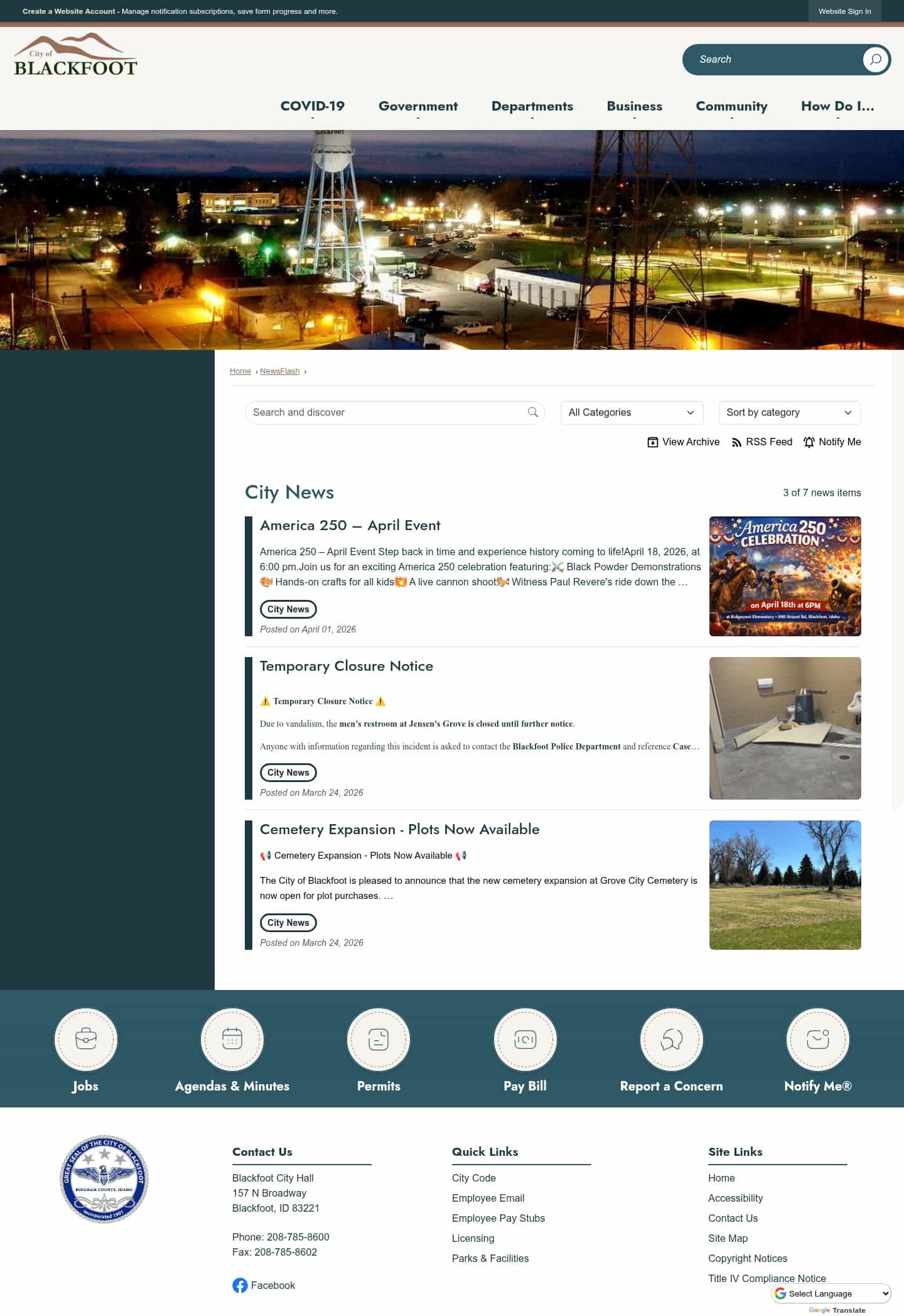 Latest website image capture