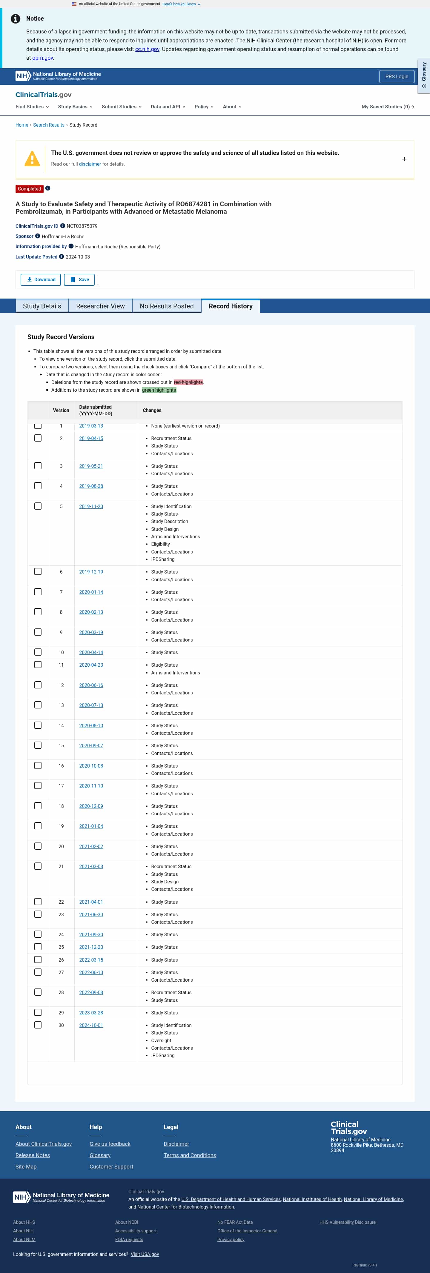 Latest website image capture