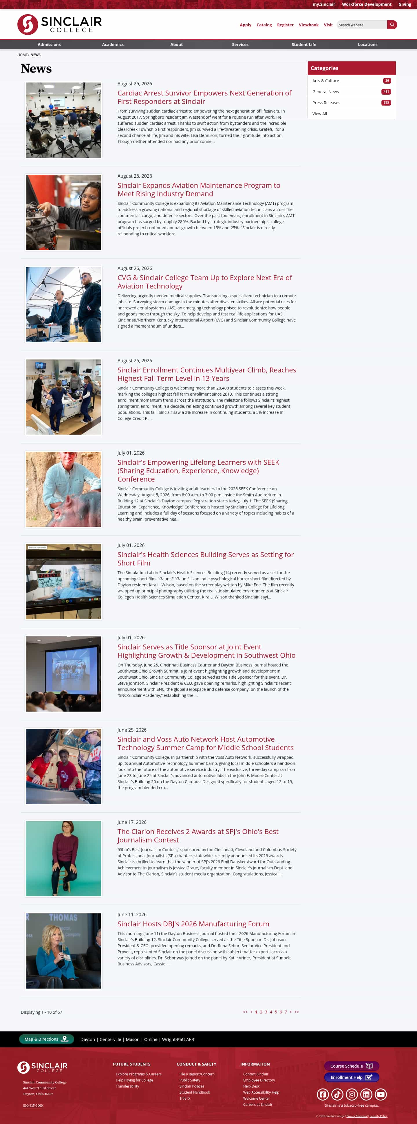 Latest website image capture