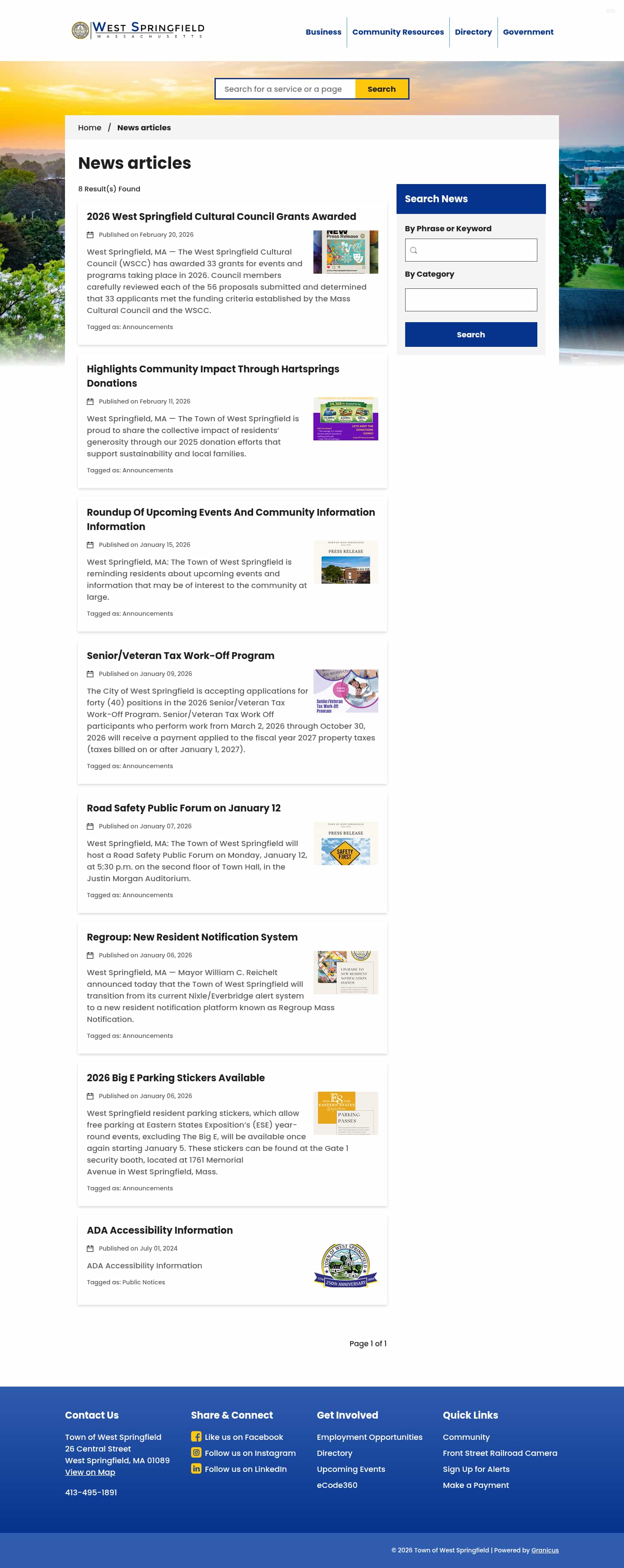 Latest website image capture