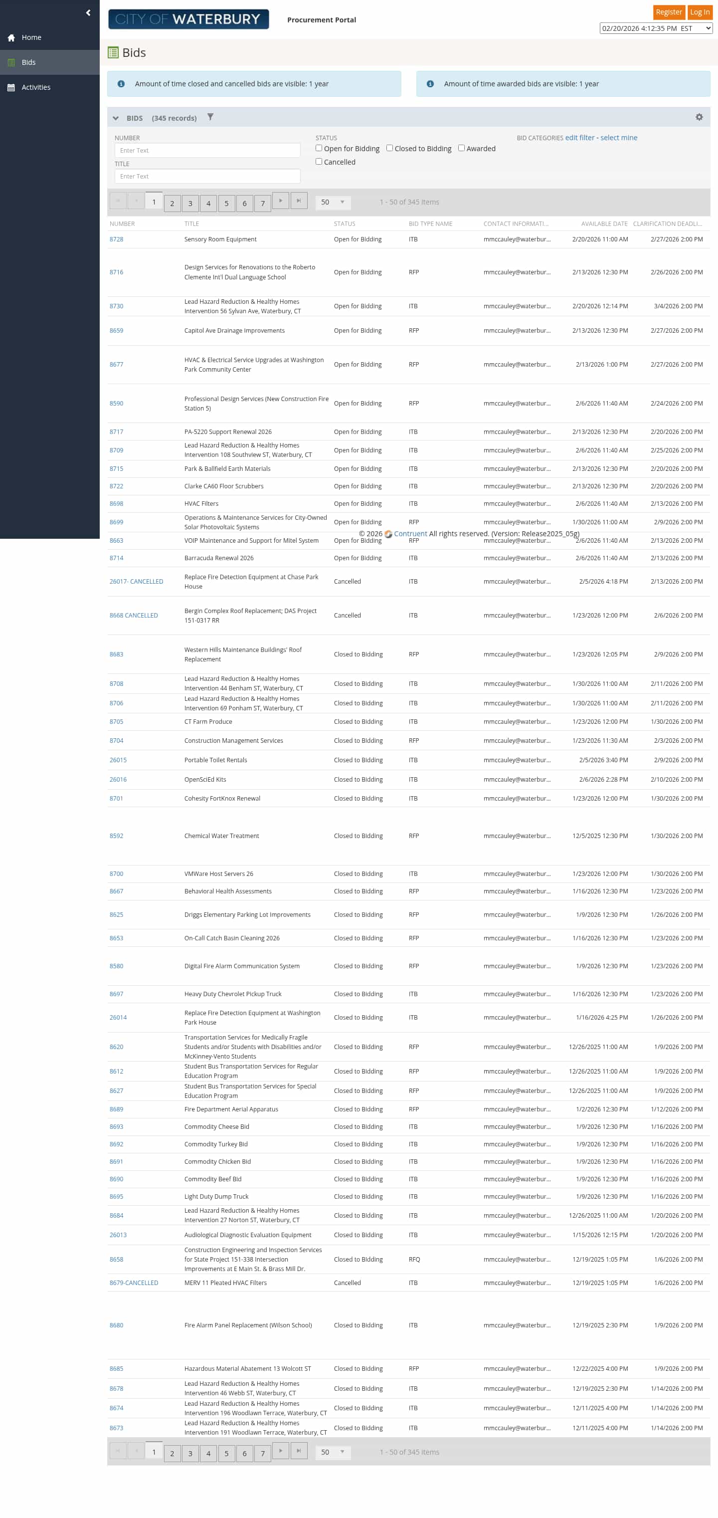 Latest website image capture