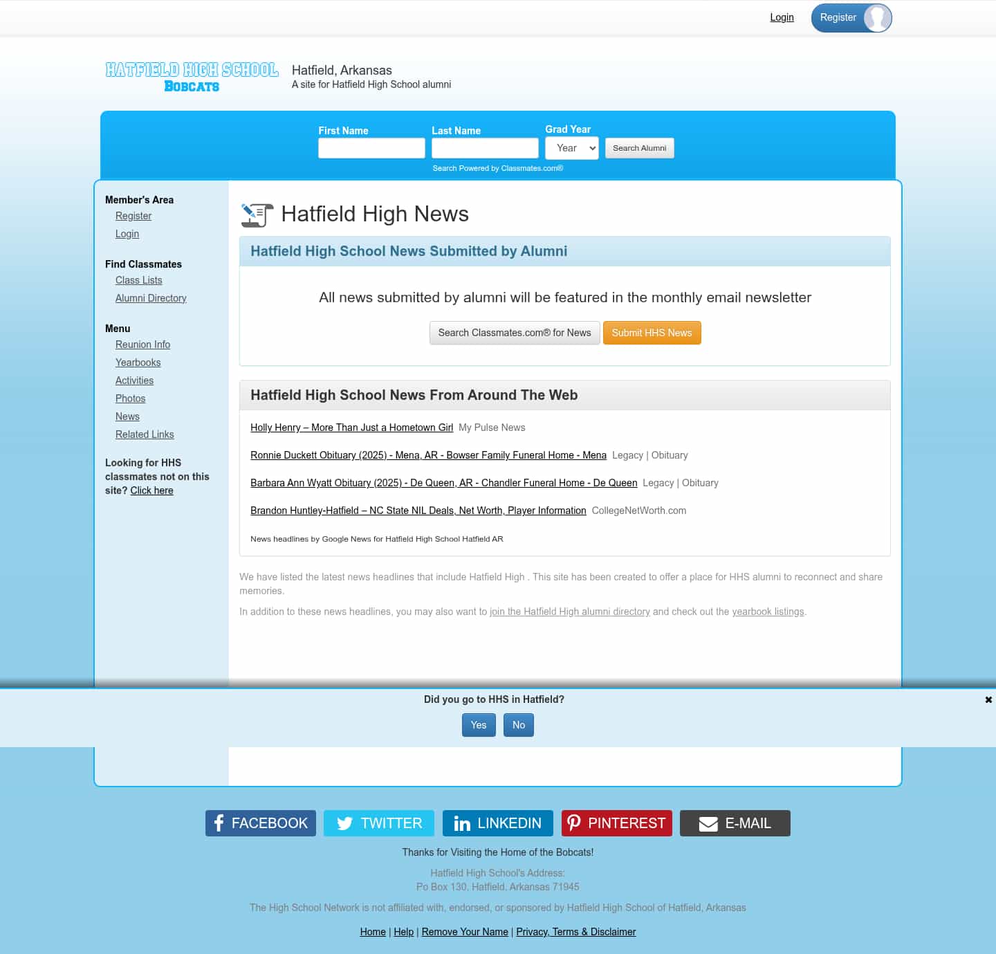 Latest website image capture