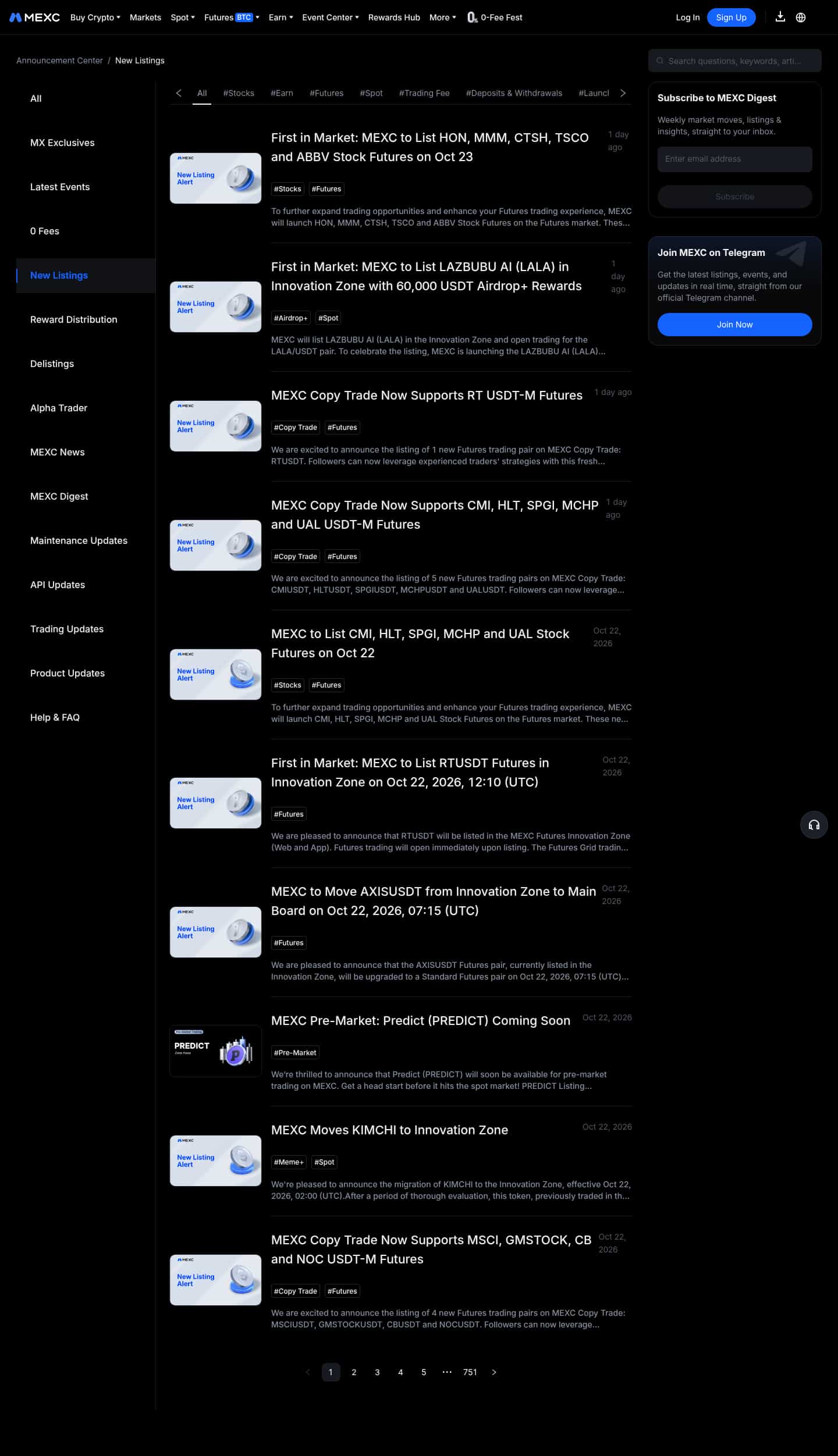 Latest website image capture