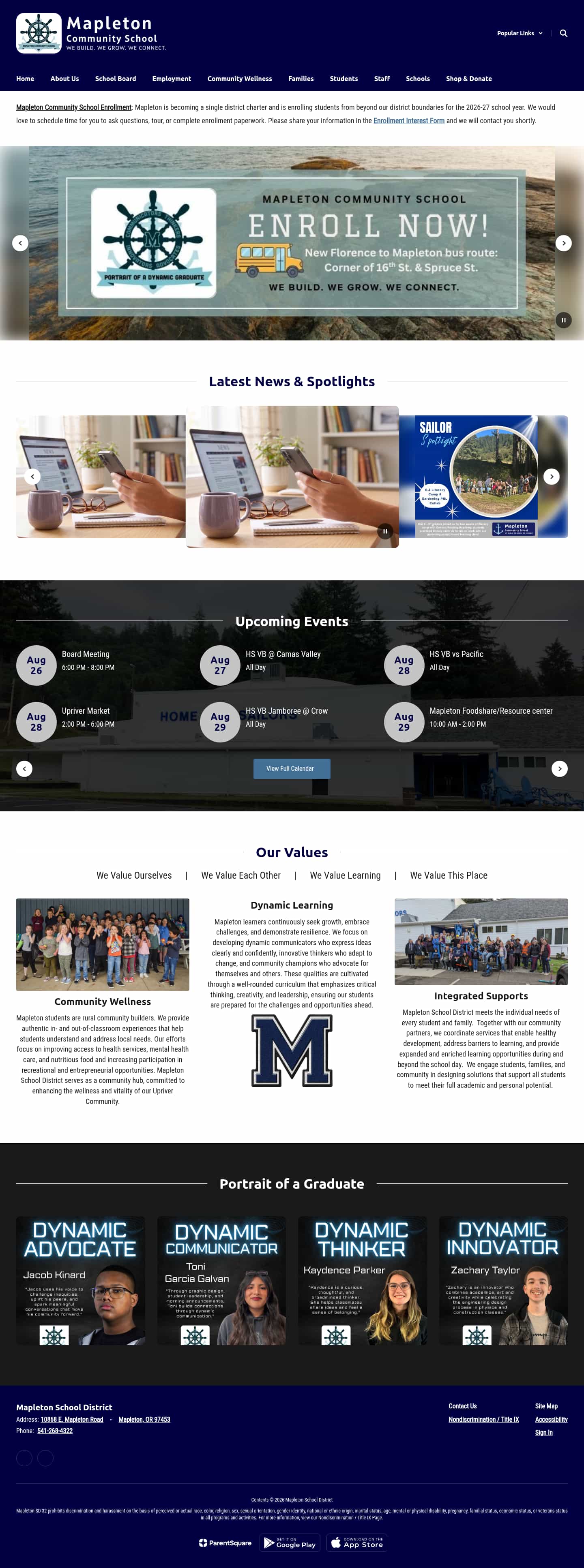 Latest website image capture