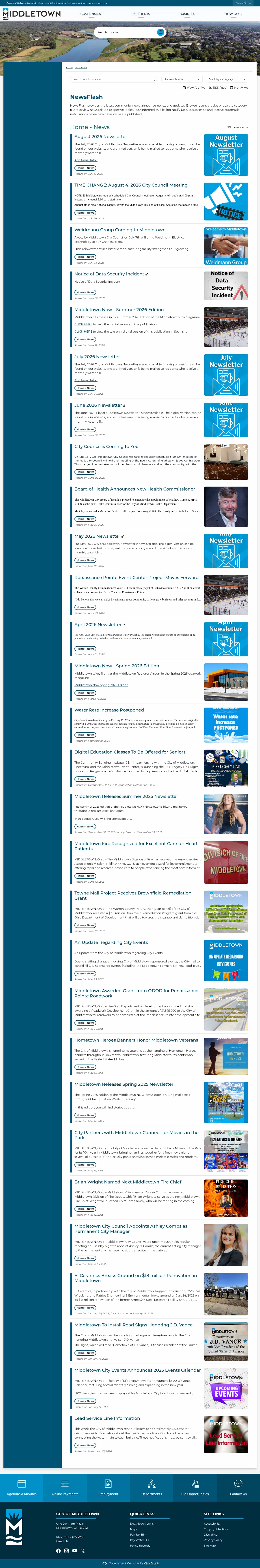 Latest website image capture