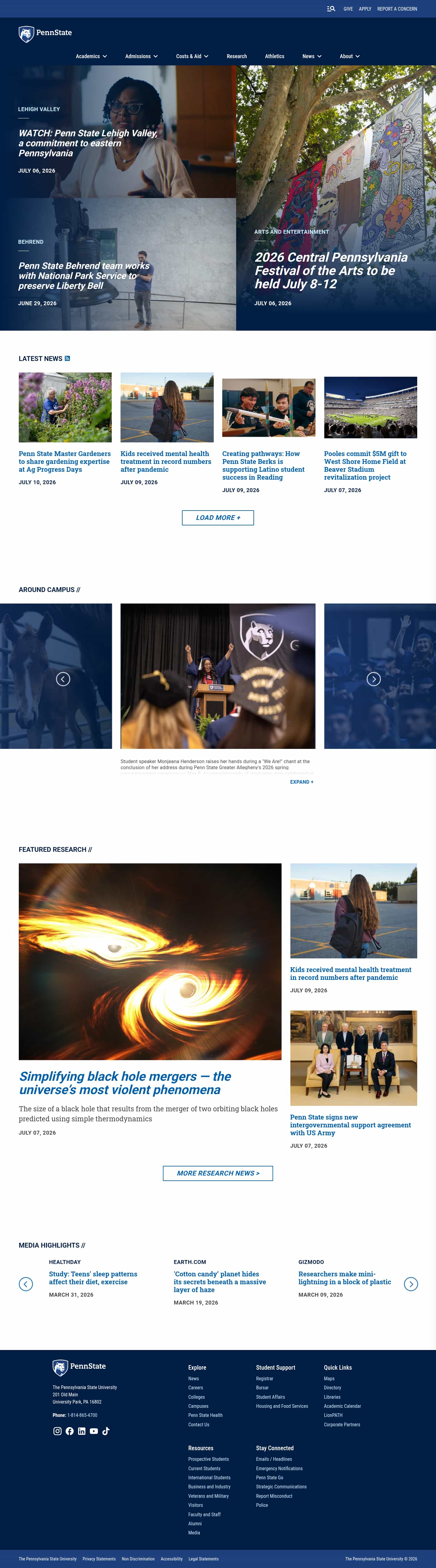 Latest website image capture
