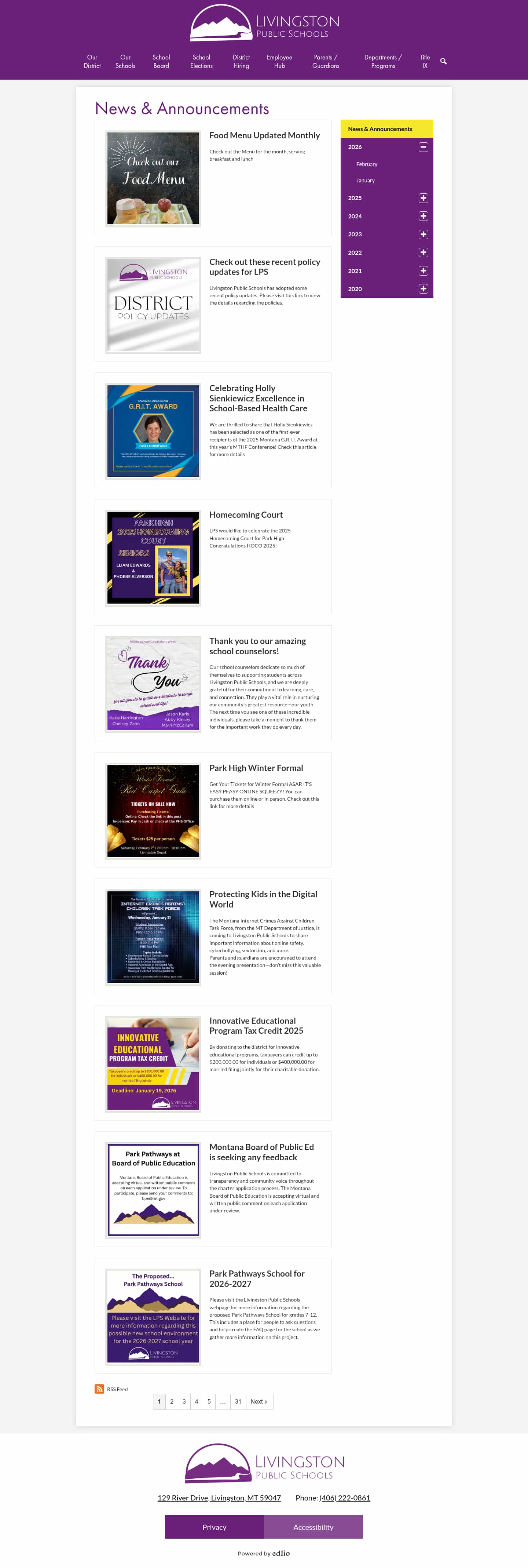 Latest website image capture