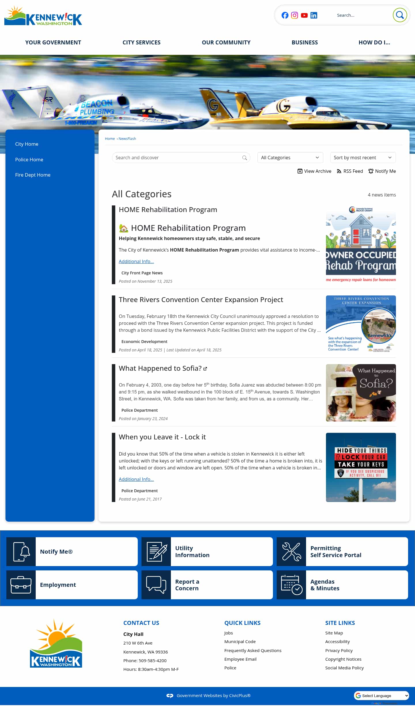 Latest website image capture