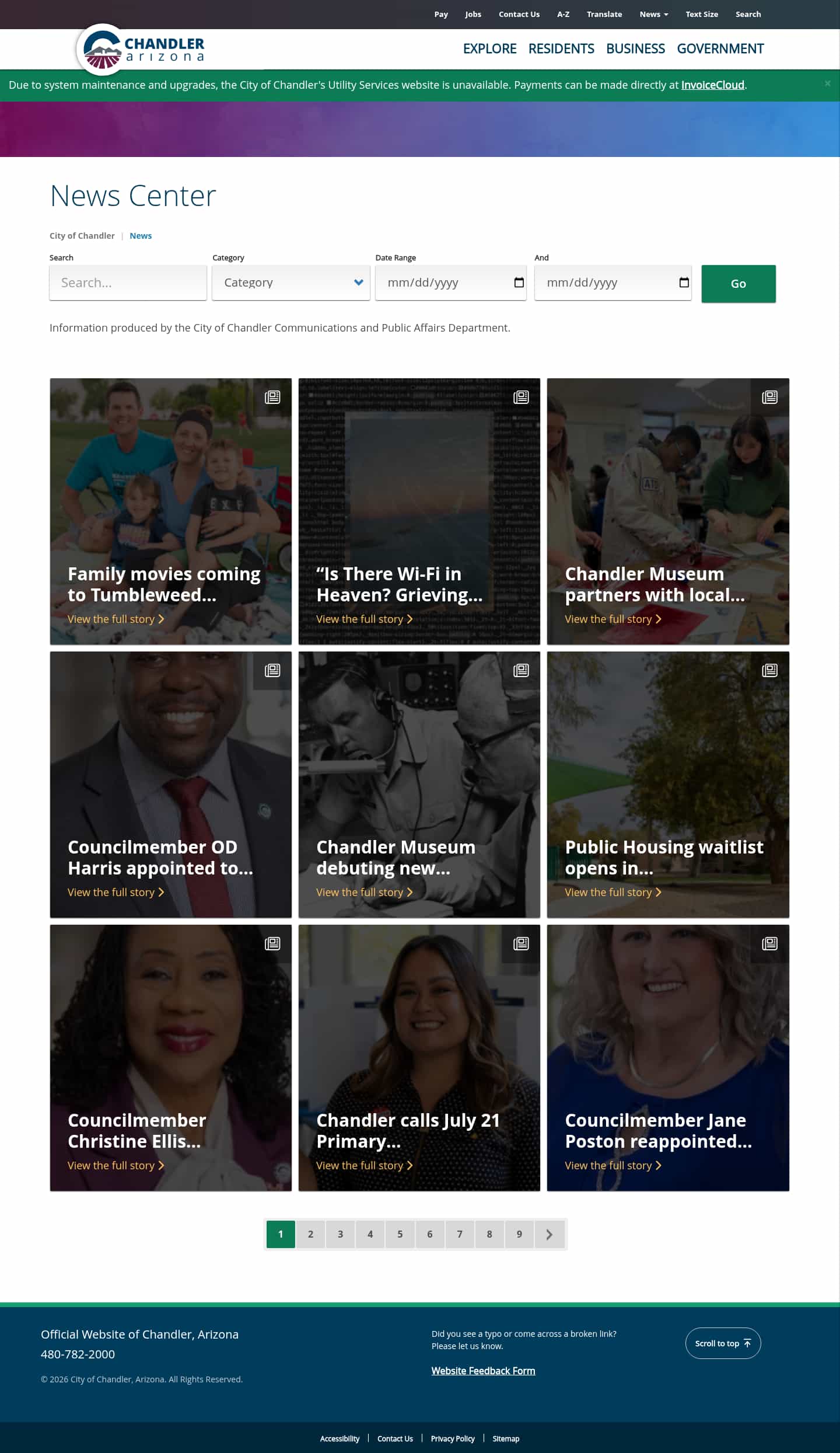 Latest website image capture
