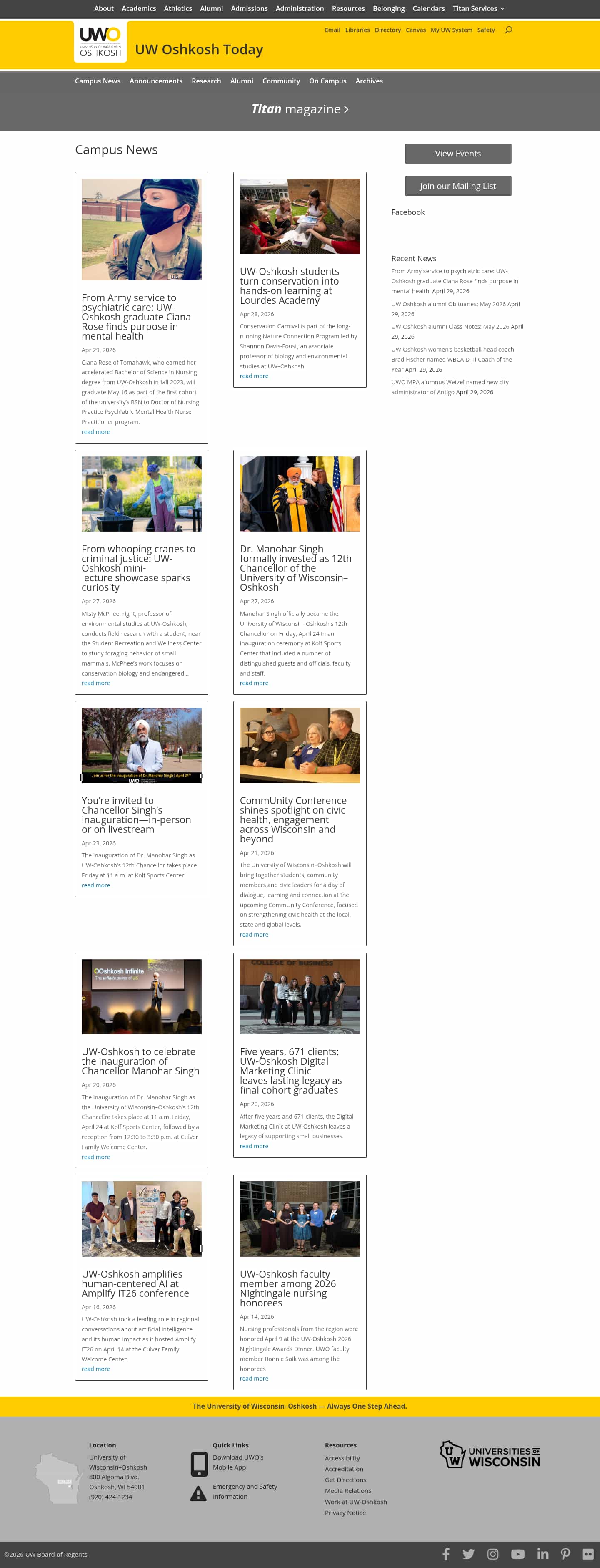 Latest website image capture