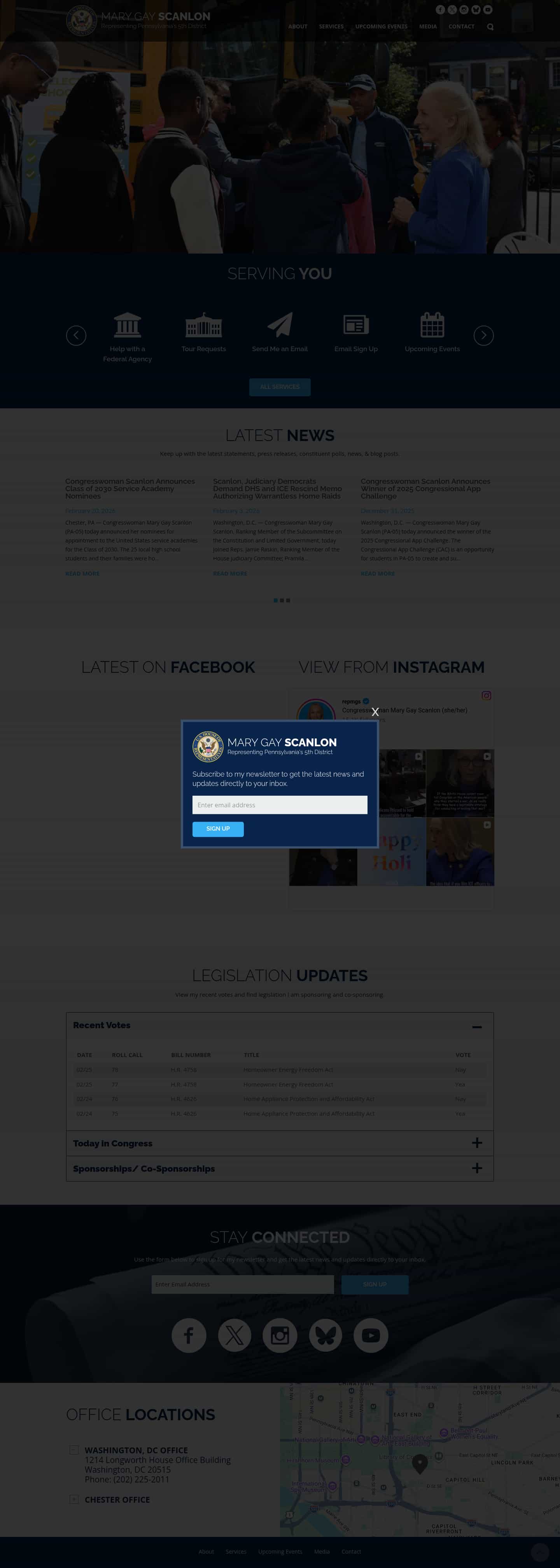Latest website image capture